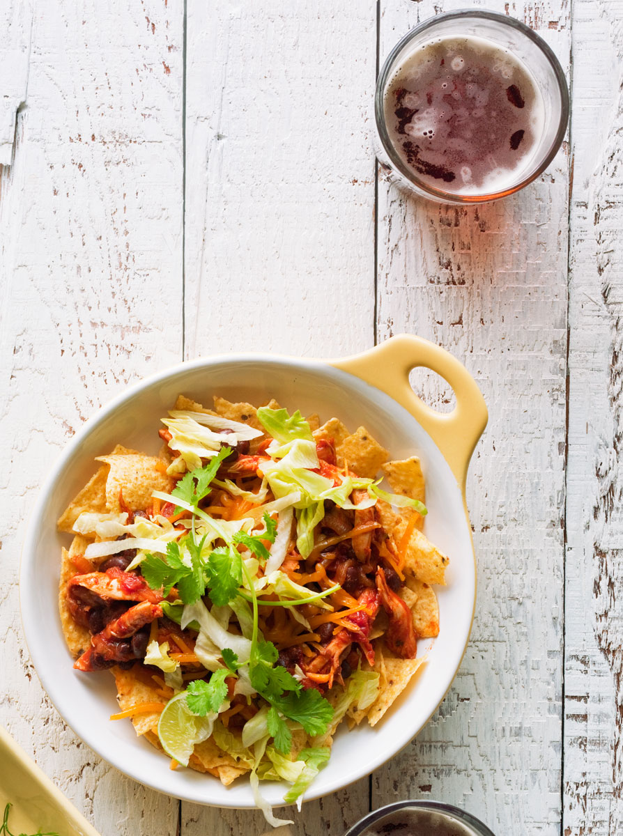 chicken-enchilada-nacho-bowls
