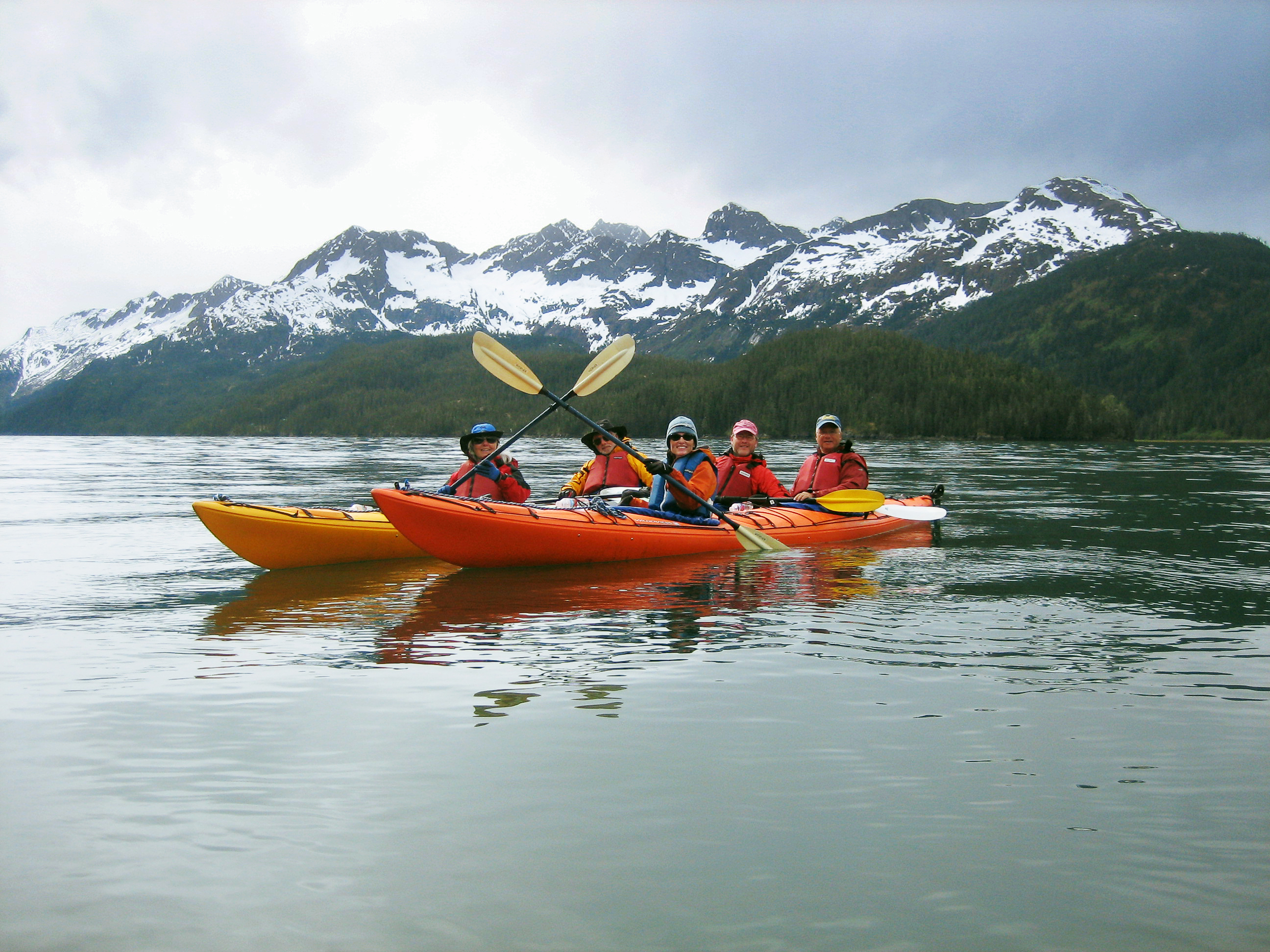 Kayak adventure in Alaska