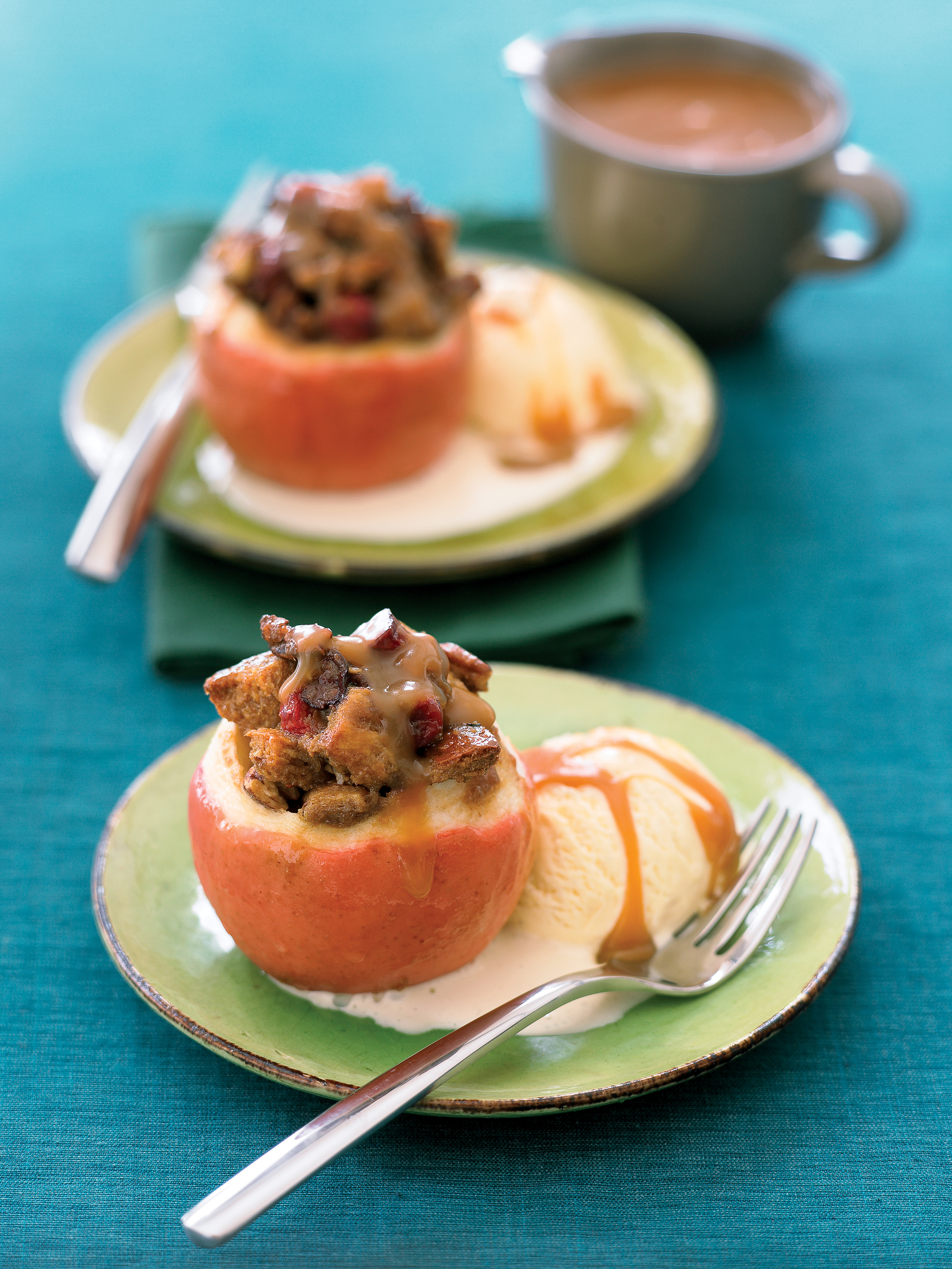 baked-apples-with-cranberry-molasses-bread-pudding