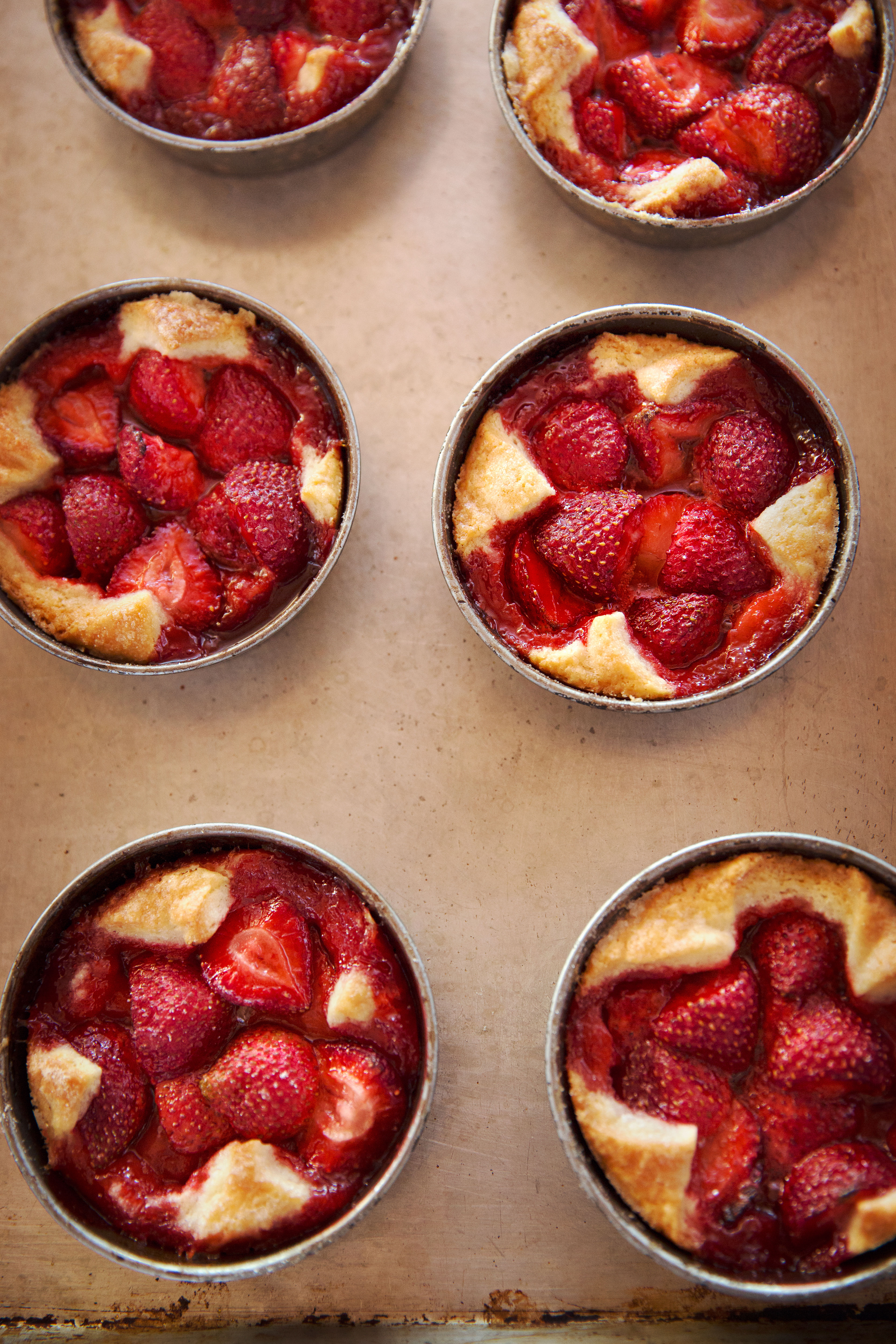 strawberry-and-cornmeal-crostatas
