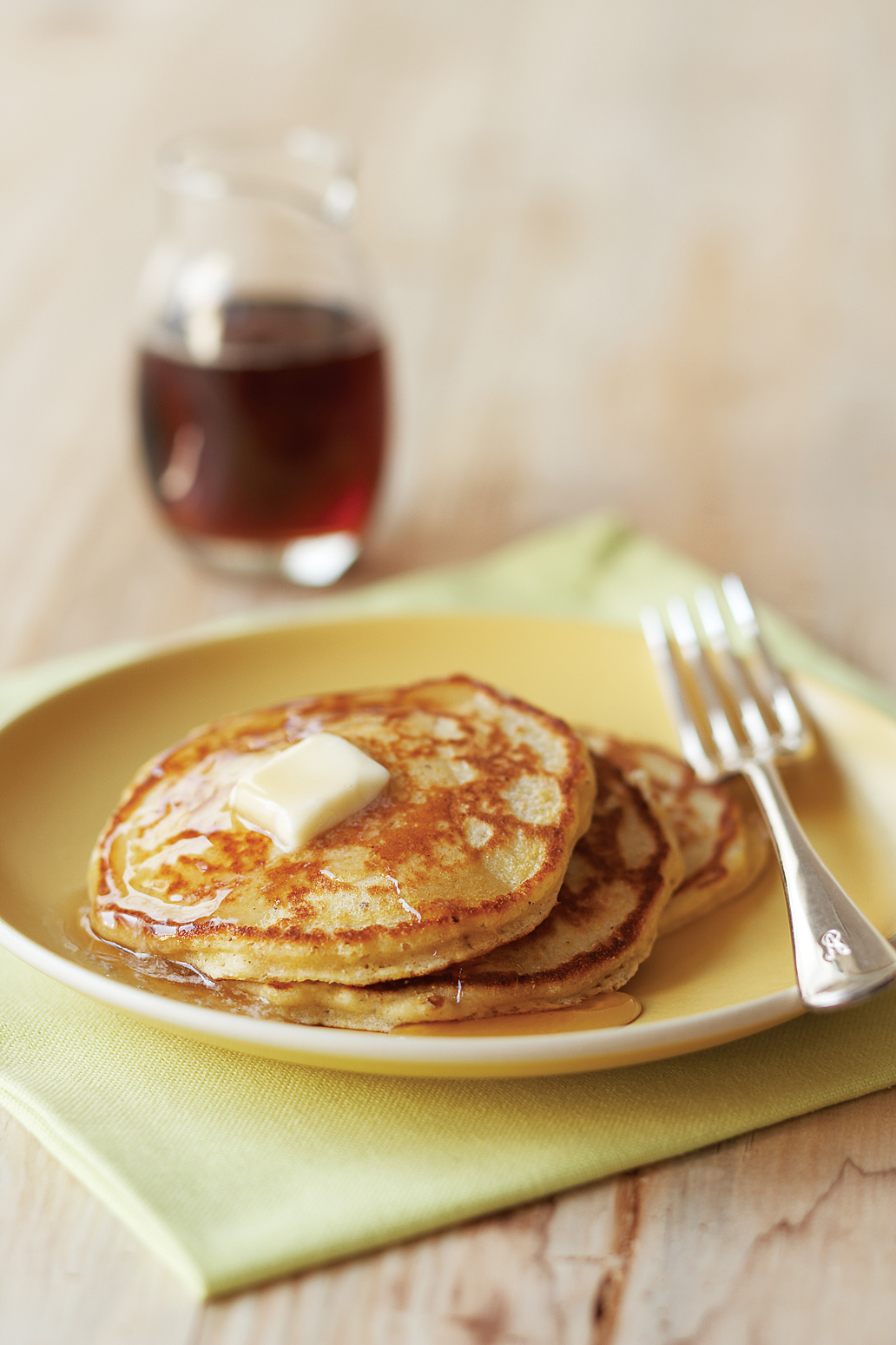 hazelnut-cornmeal-pancakes