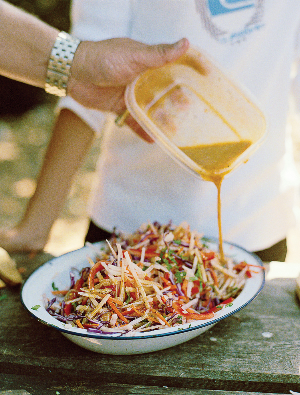 Gourmet camping: Jicama Slaw (0513)