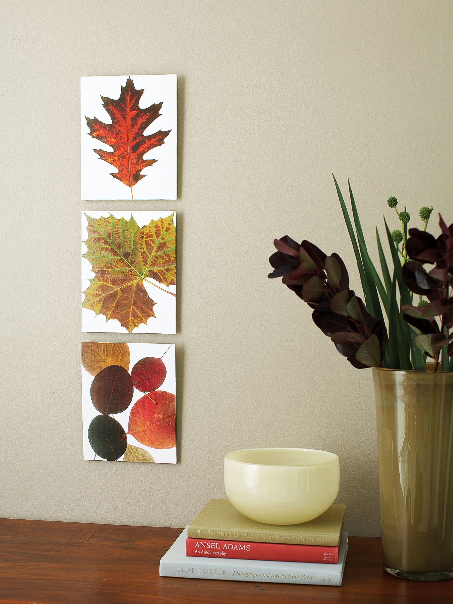 How to Create Art with Fall Leaves