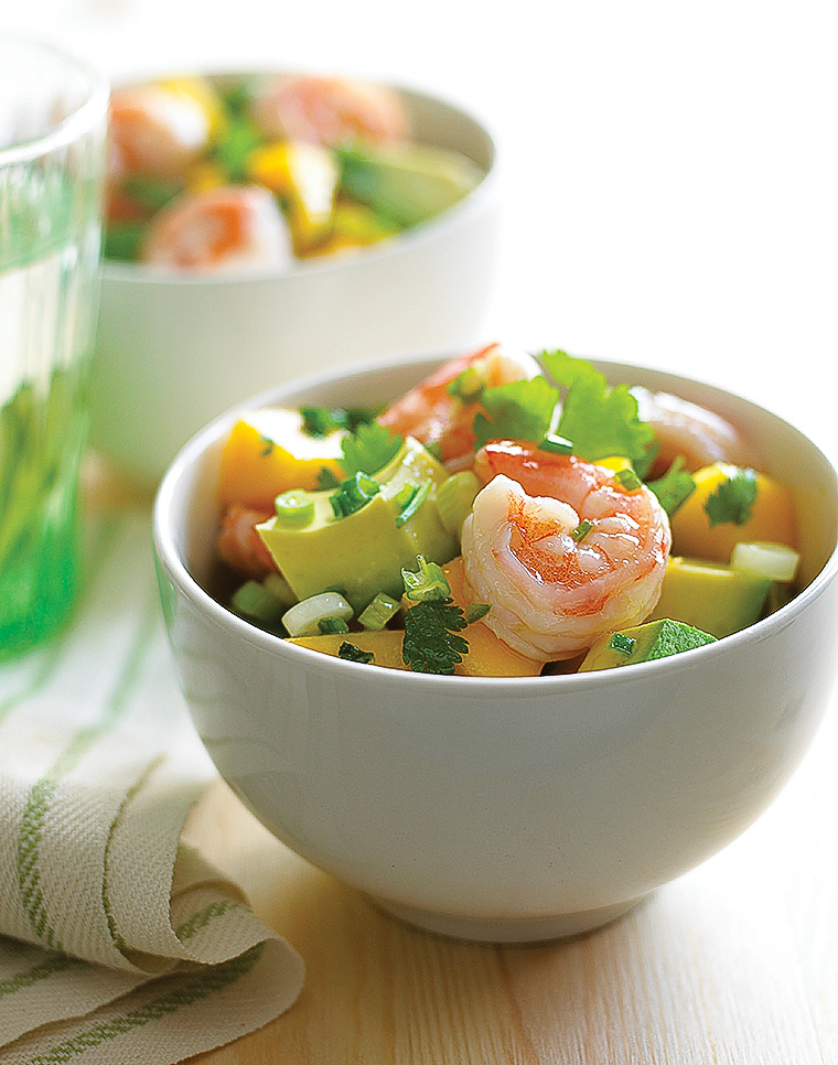 Mango Avocado Shrimp Salad