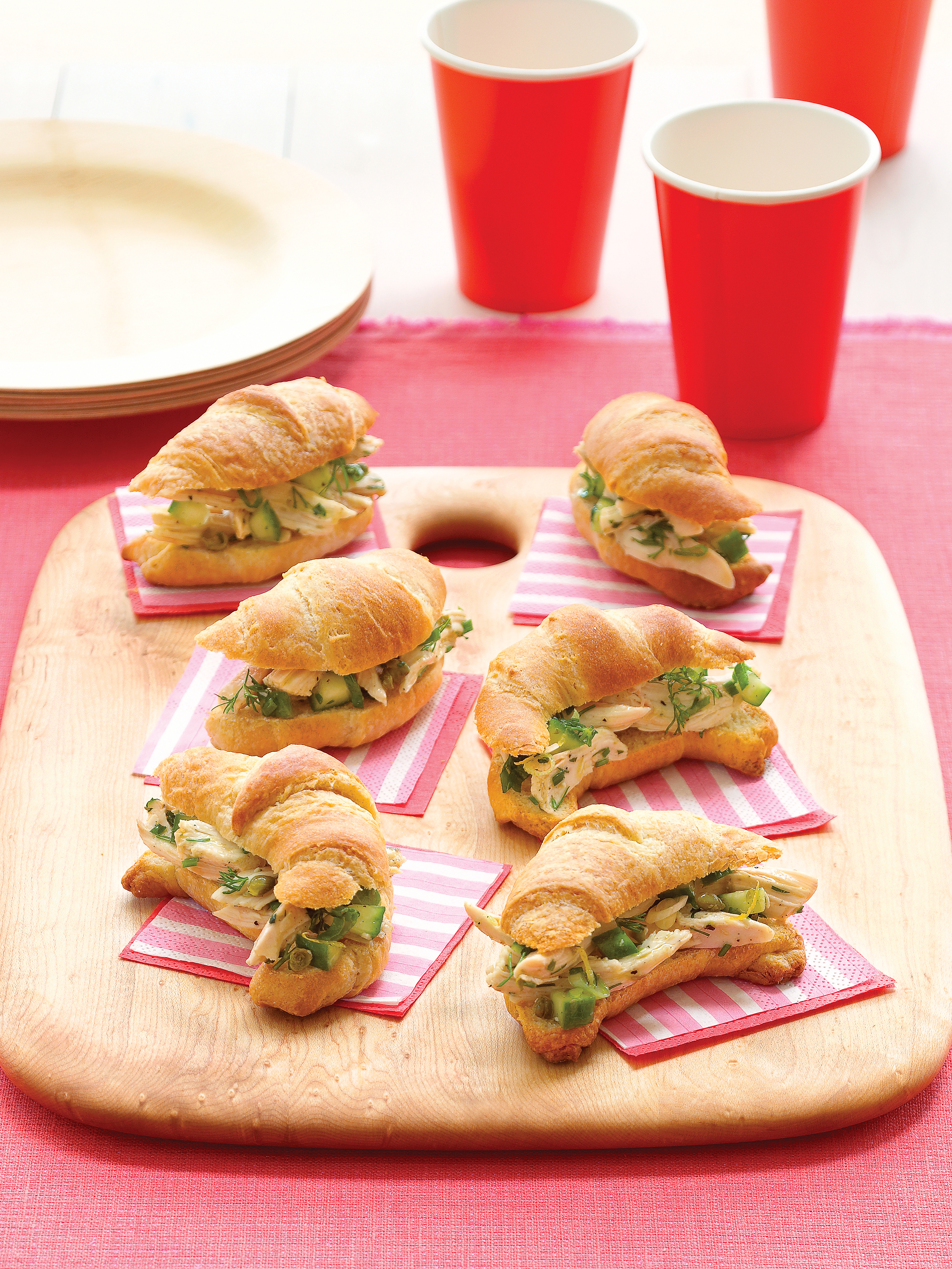 tangy-lemon-cucumber-chicken-salad-croissants-sauvignon-blanc