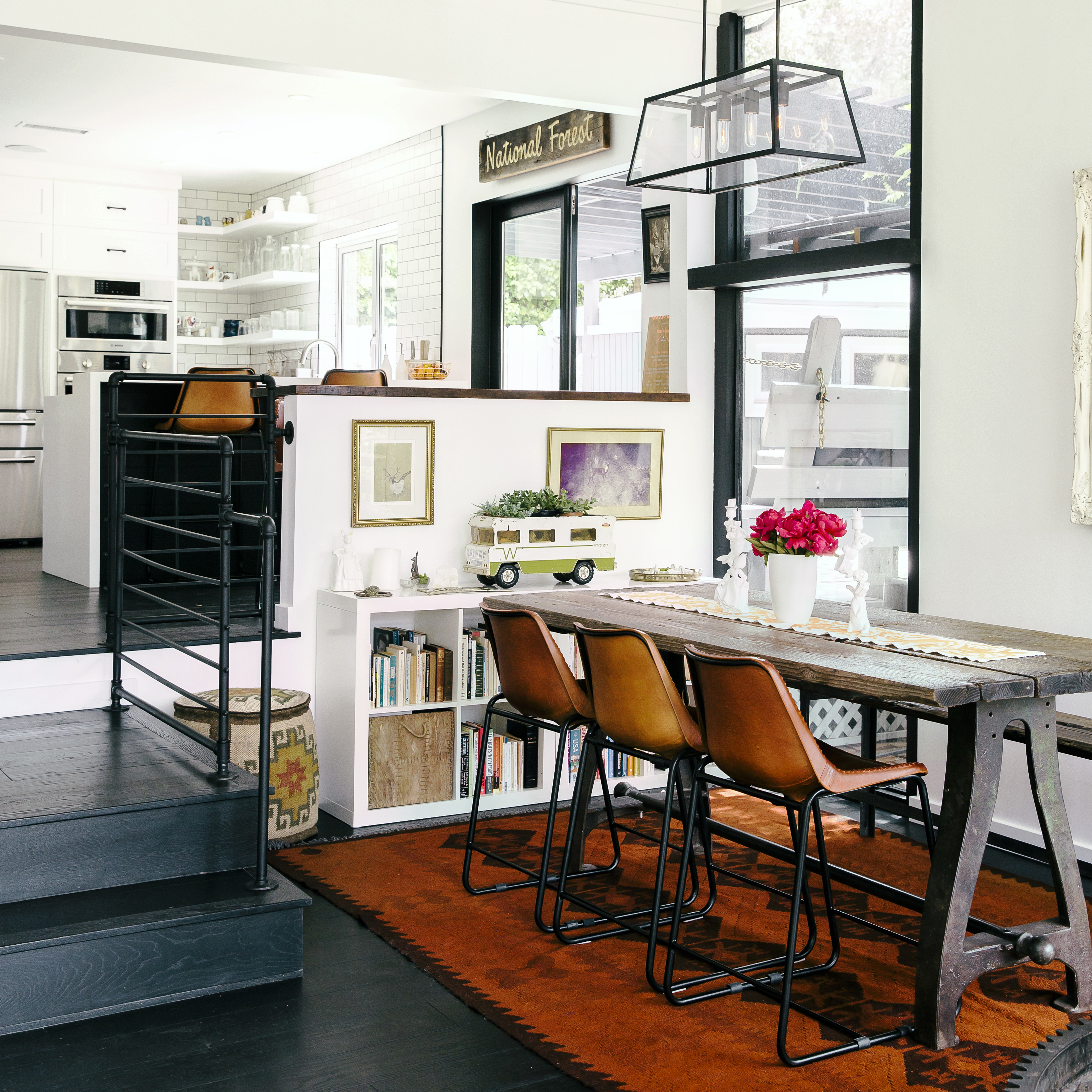 Tour a Stunning Industrial  Style  Cabin Sunset Magazine