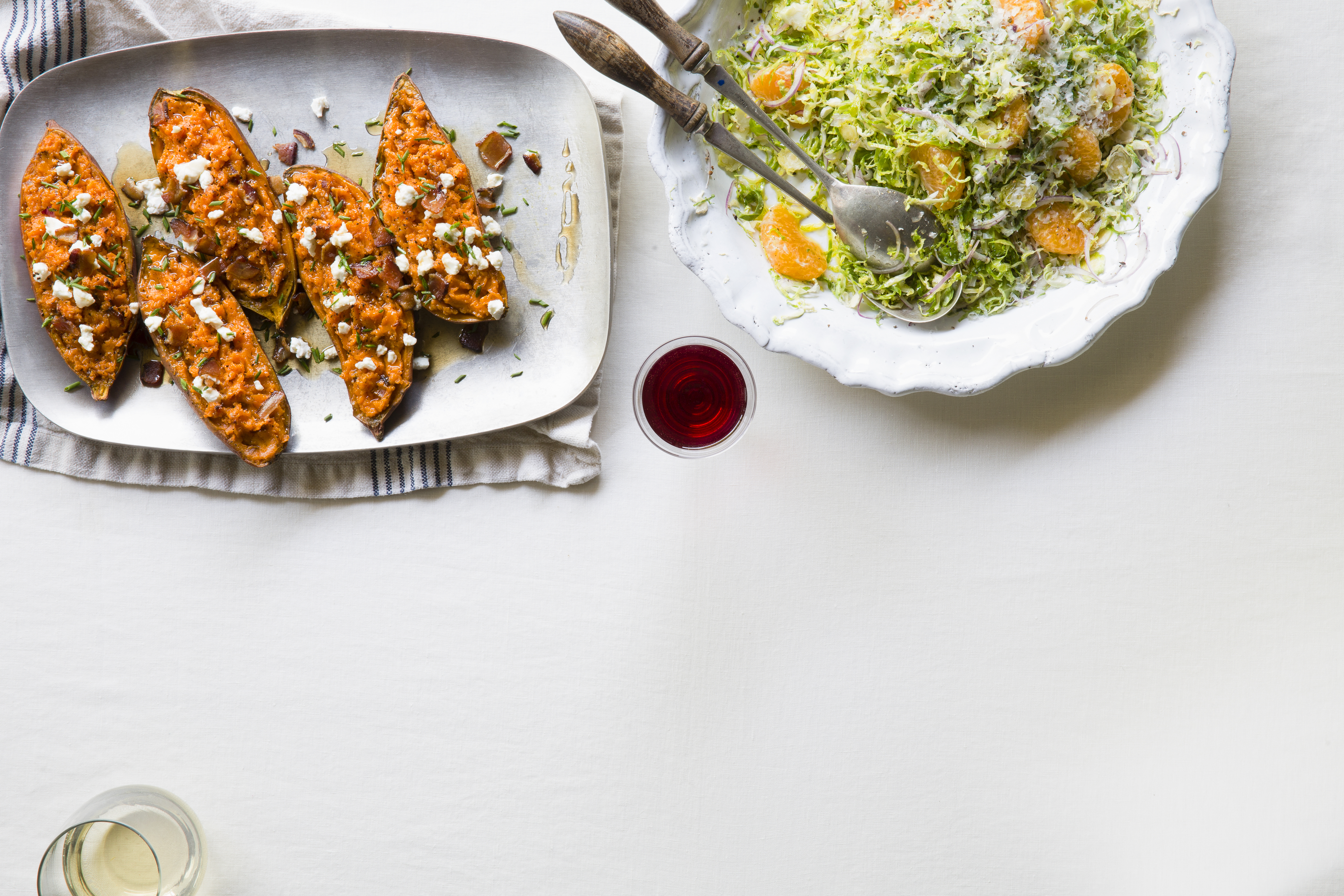 twice-baked-sweet-potatoes-with-bacon-and-goat-cheese