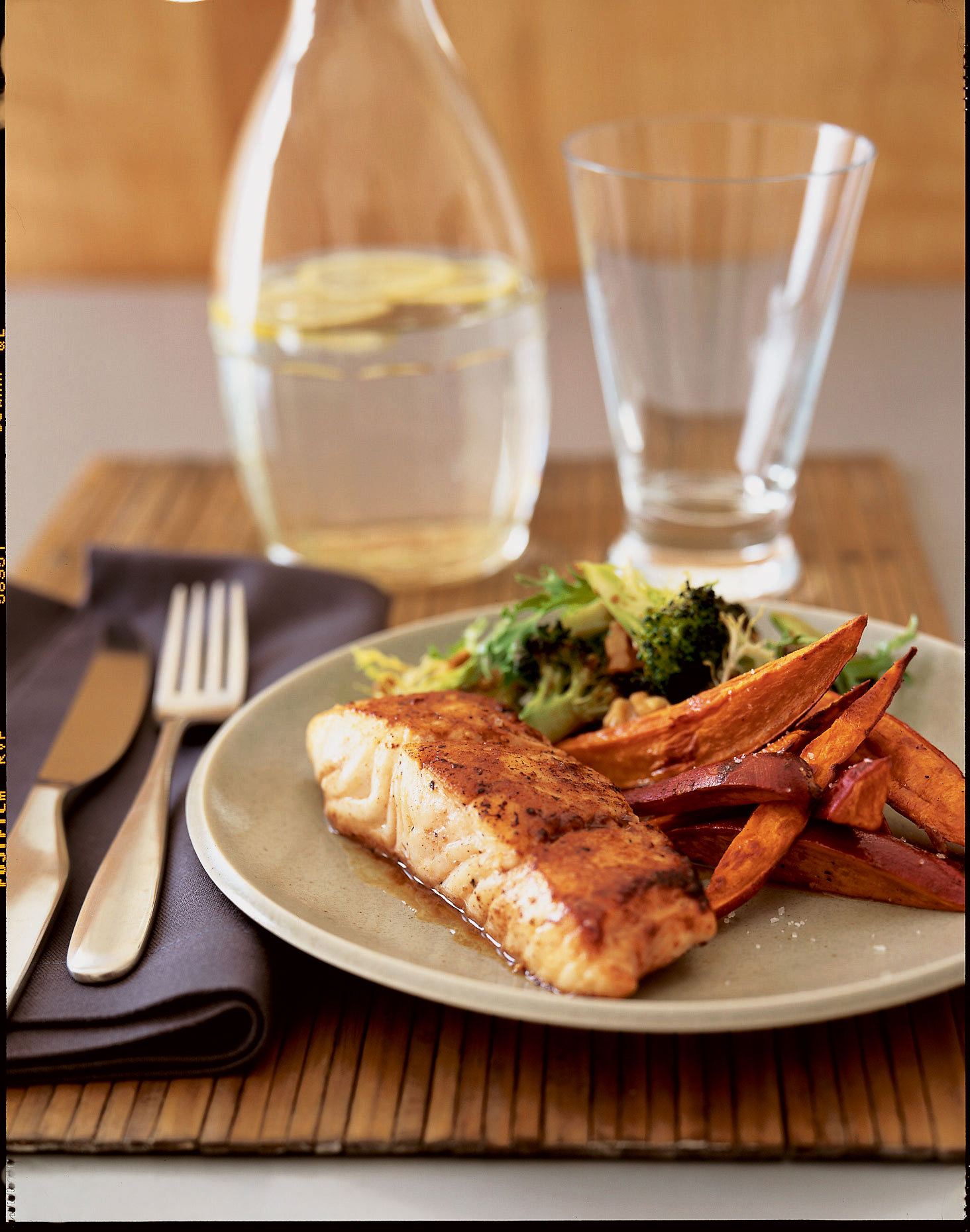 Balsamic-Glazed Halibut