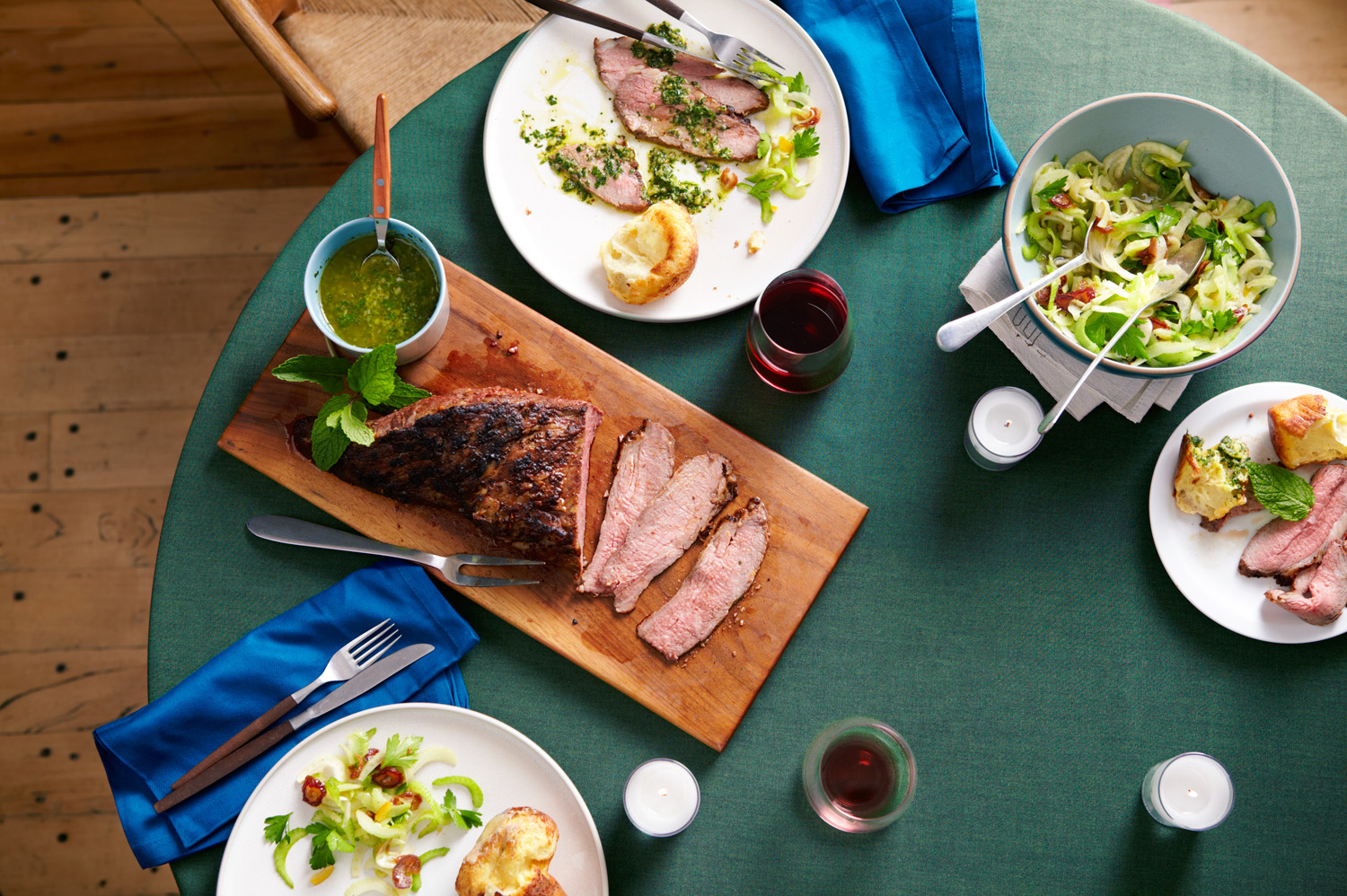 garlic-rubbed-tri-tip-with-mint-caper-salsa