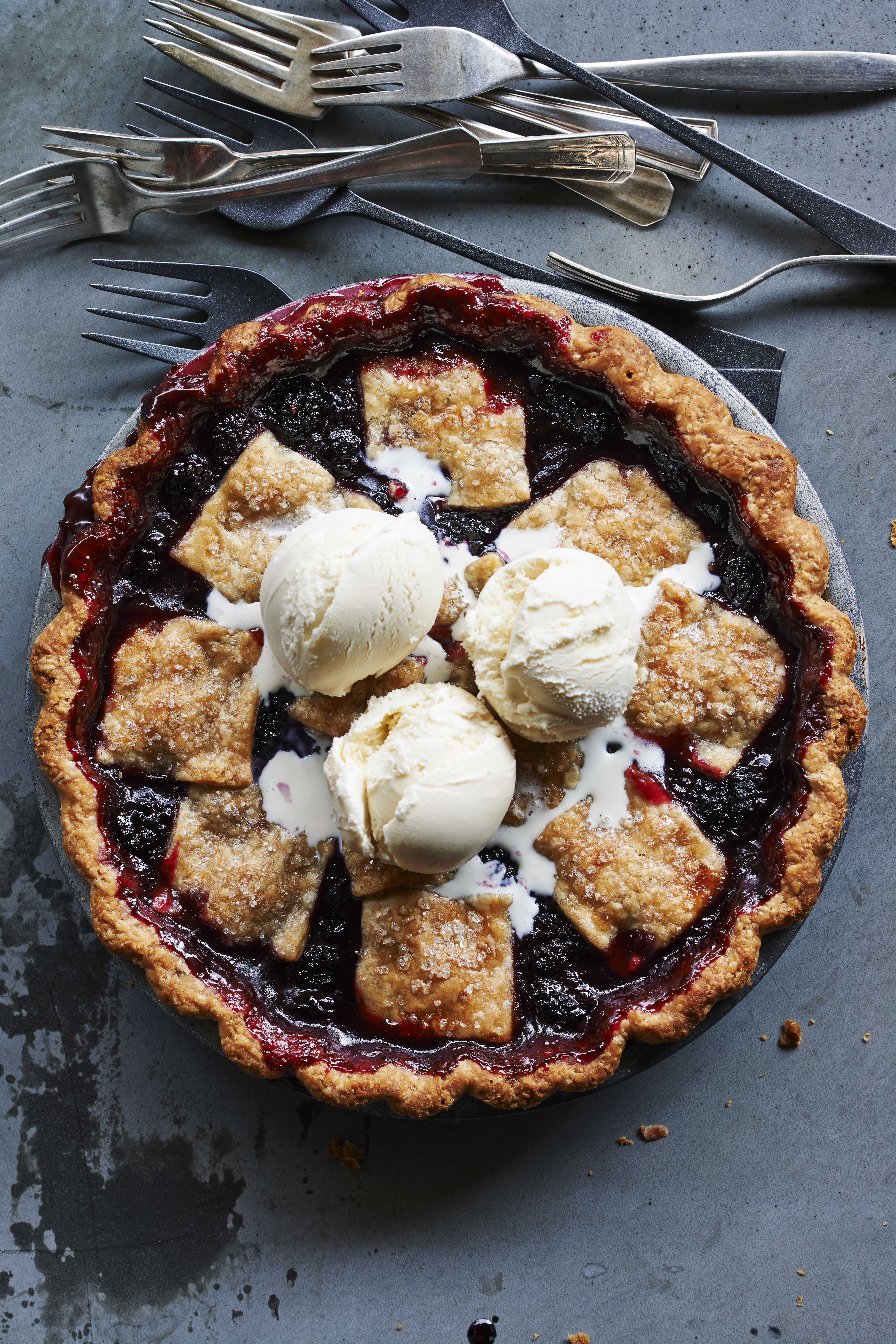 July Desserts: Anjou Bakery’s Marionberry Pie (0114)