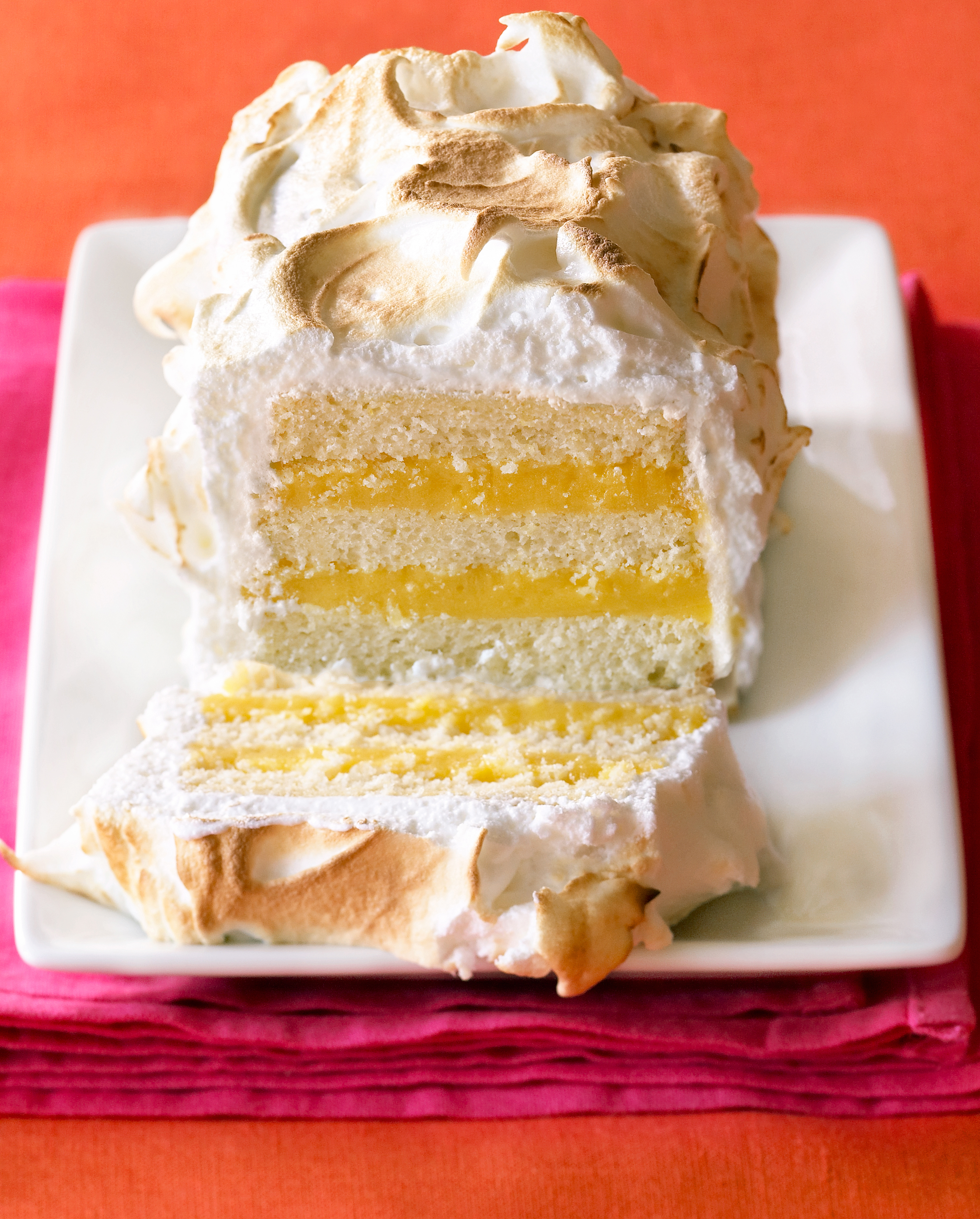Lemon Meringue Cake