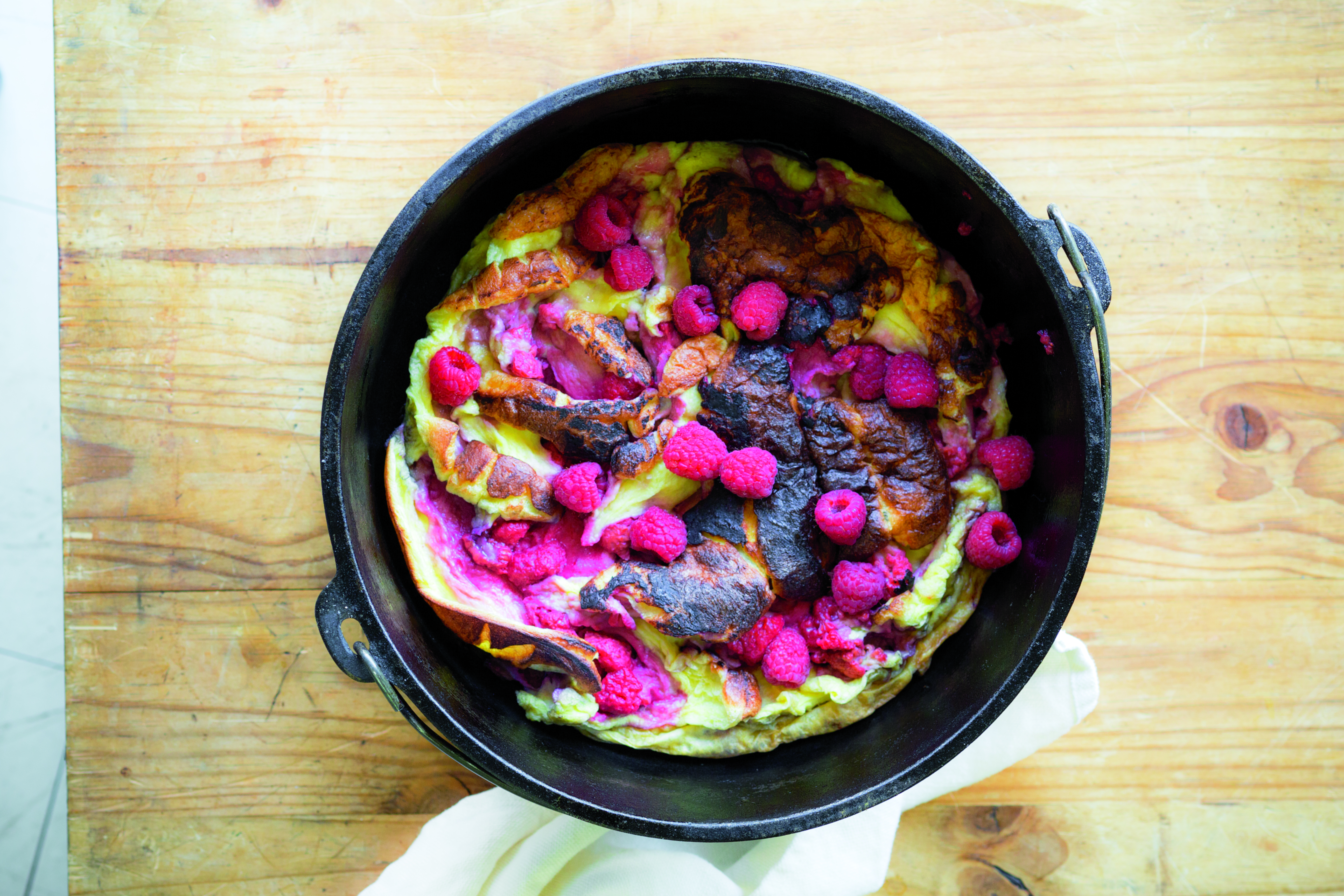 Campfire Raspberry Double Dutch Baby