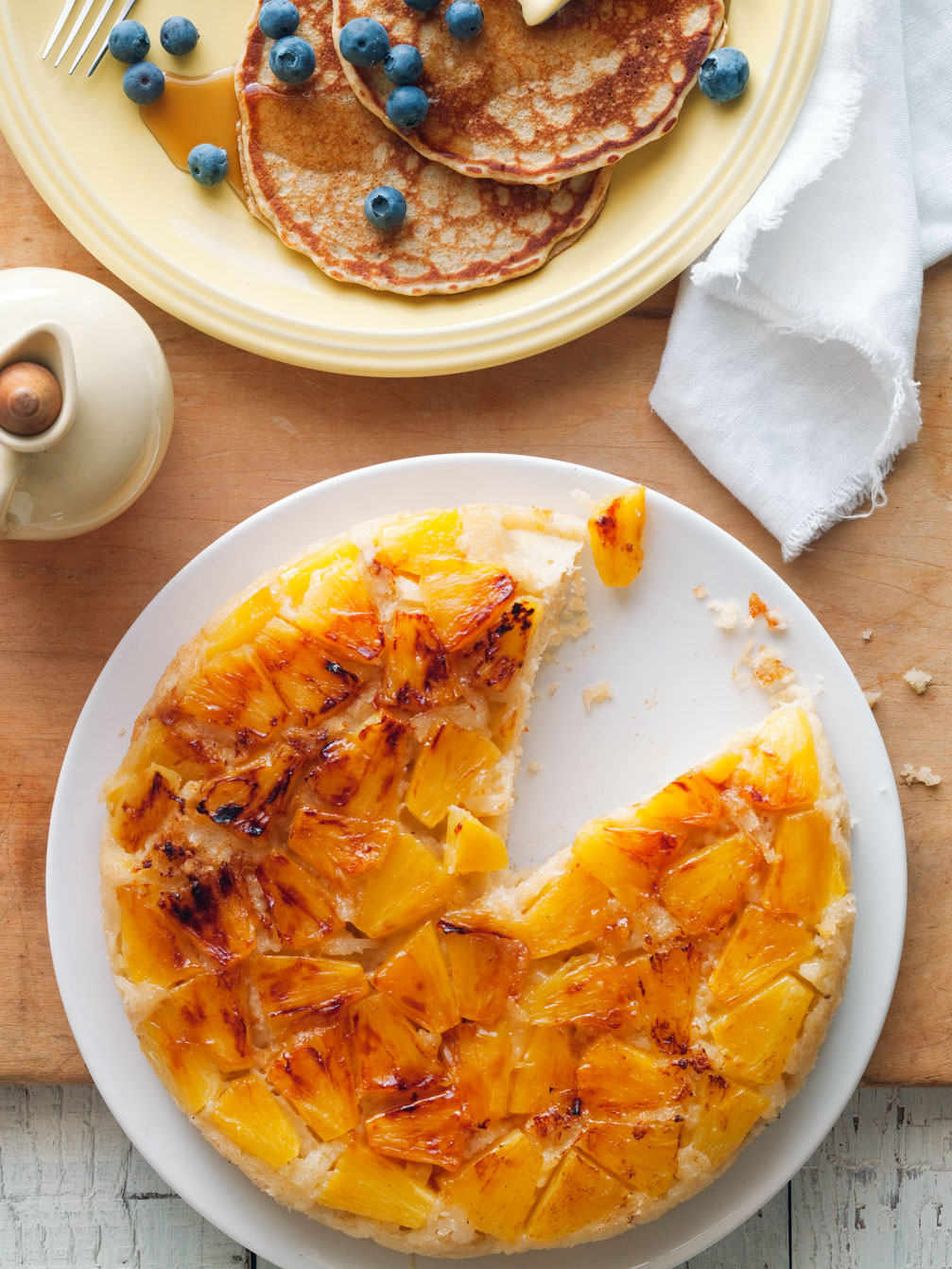 Coconut Pineapple Upside-Down Cake (video) - Tatyanas Everyday Food