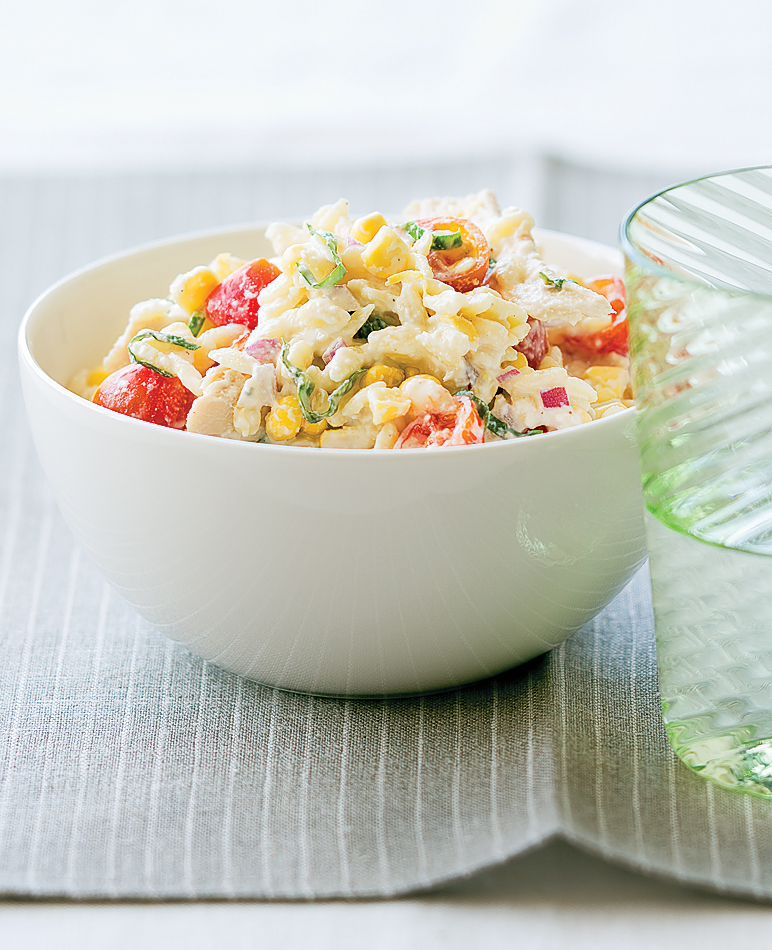 chicken-corn-and-tomato-pasta-salad