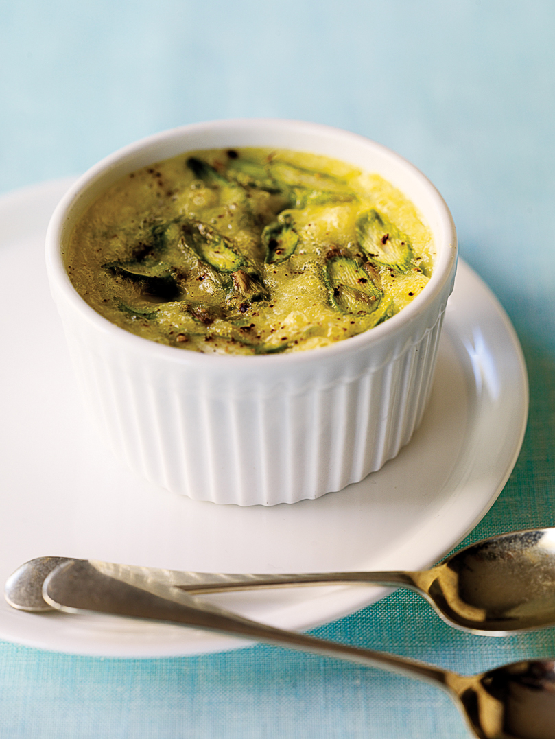 creamy-baked-eggs-with-asparagus-and-pecorino