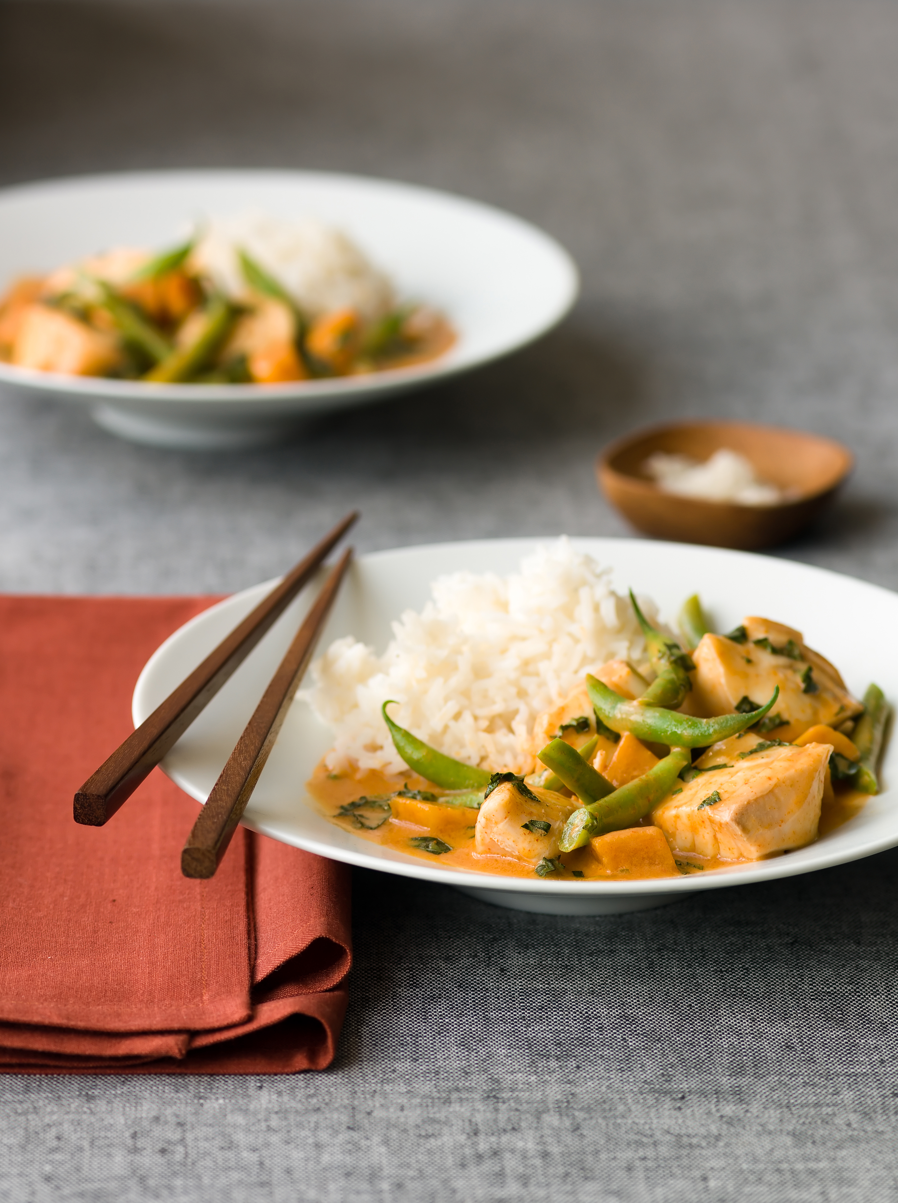 Thai Red Curry Fish Stew