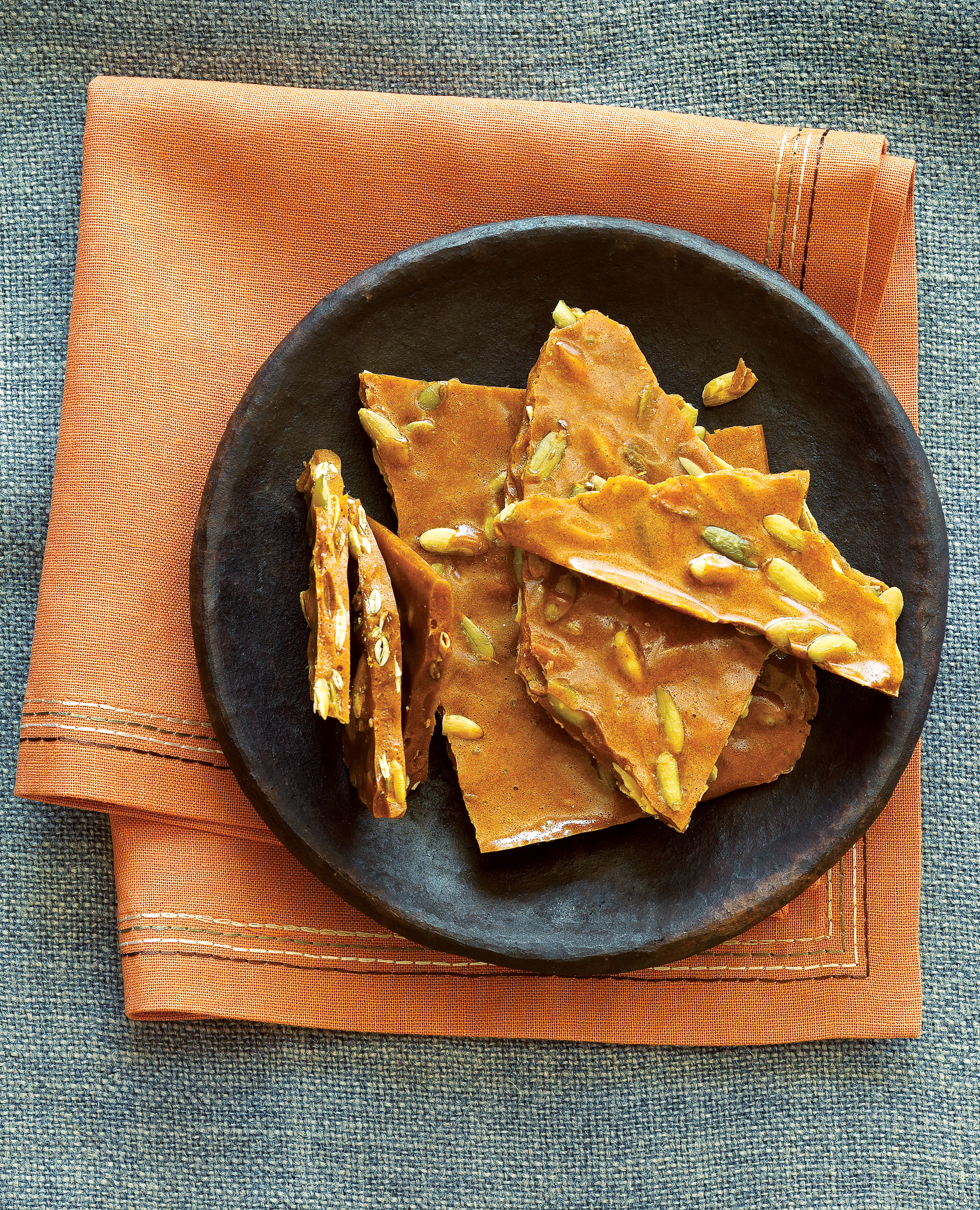 Halloween Candy: Cinnamon Pumpkin Seed Brittle (1017)