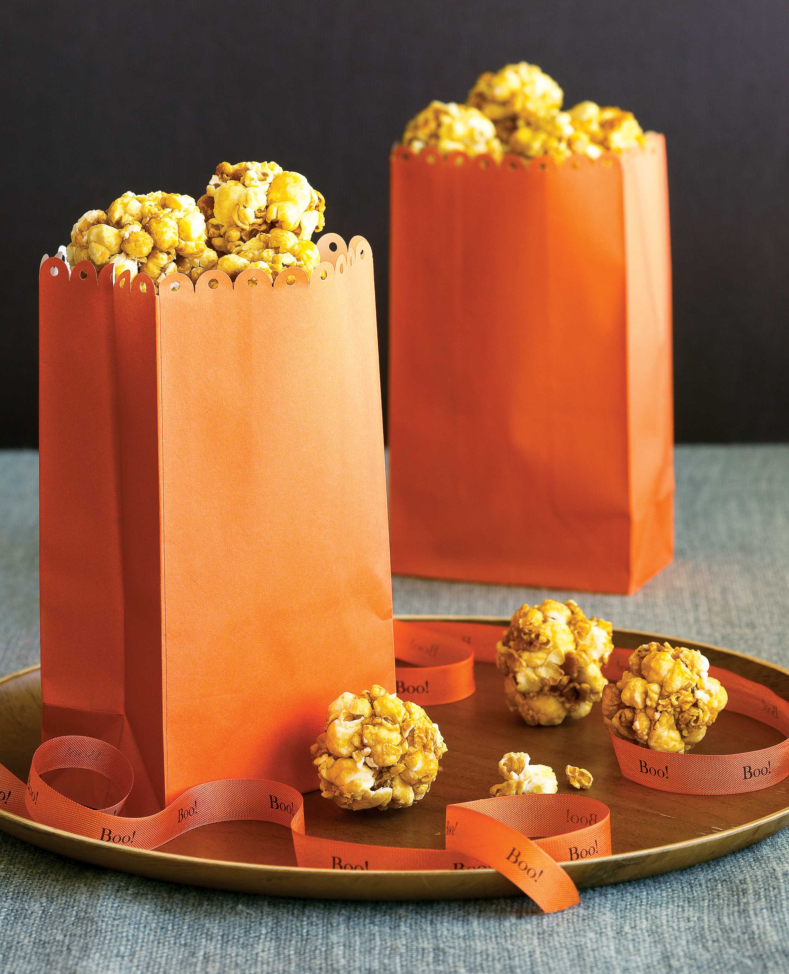 Halloween Candy: Bite-size Honey Popcorn Balls (1017)