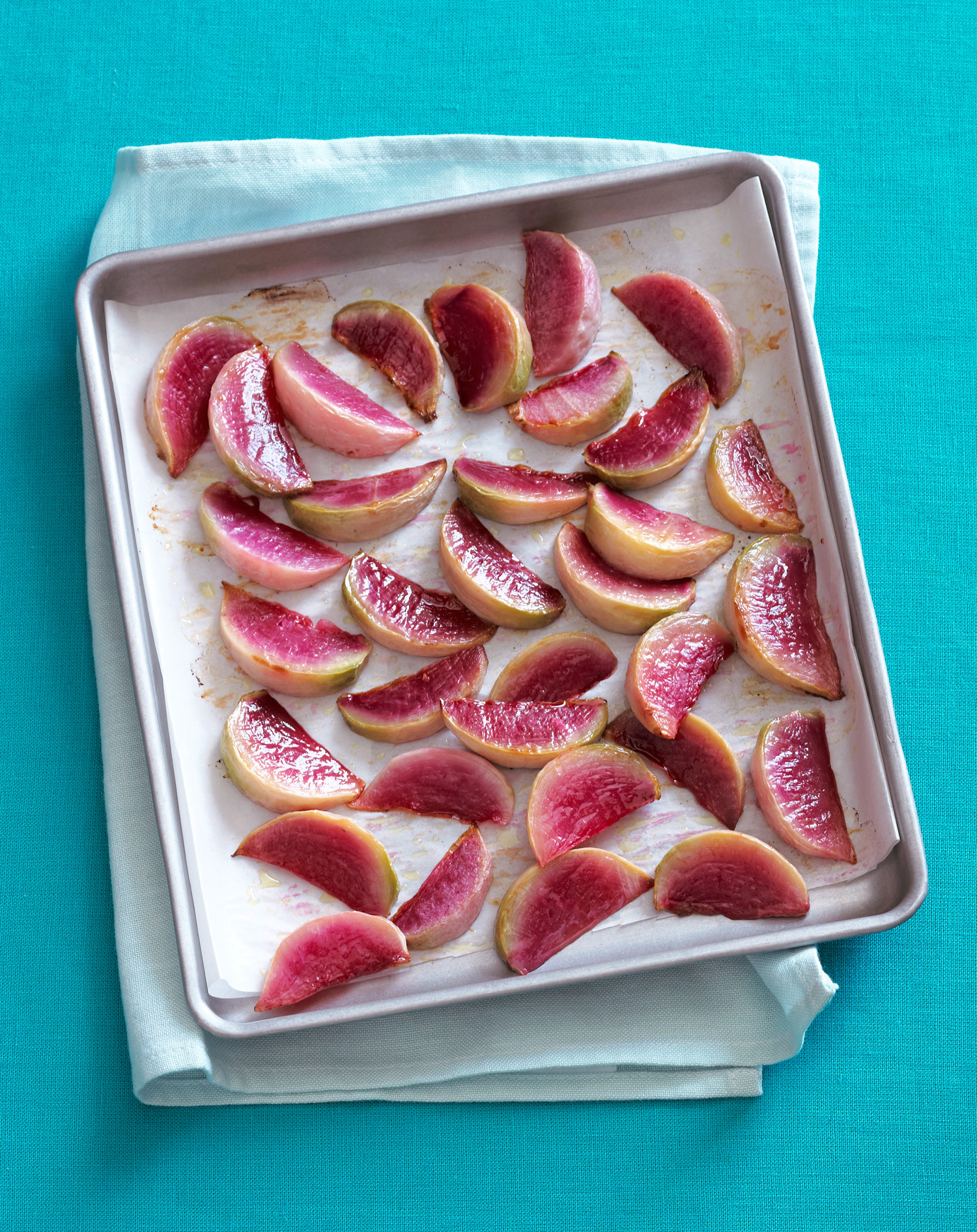 Roasted veg: Roasted Watermelon Radishes (1013)