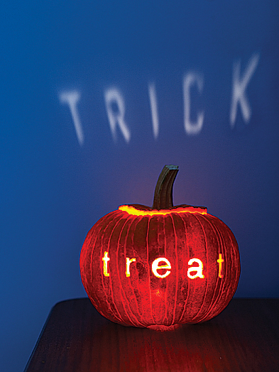 Sneaky jack-o’-lantern