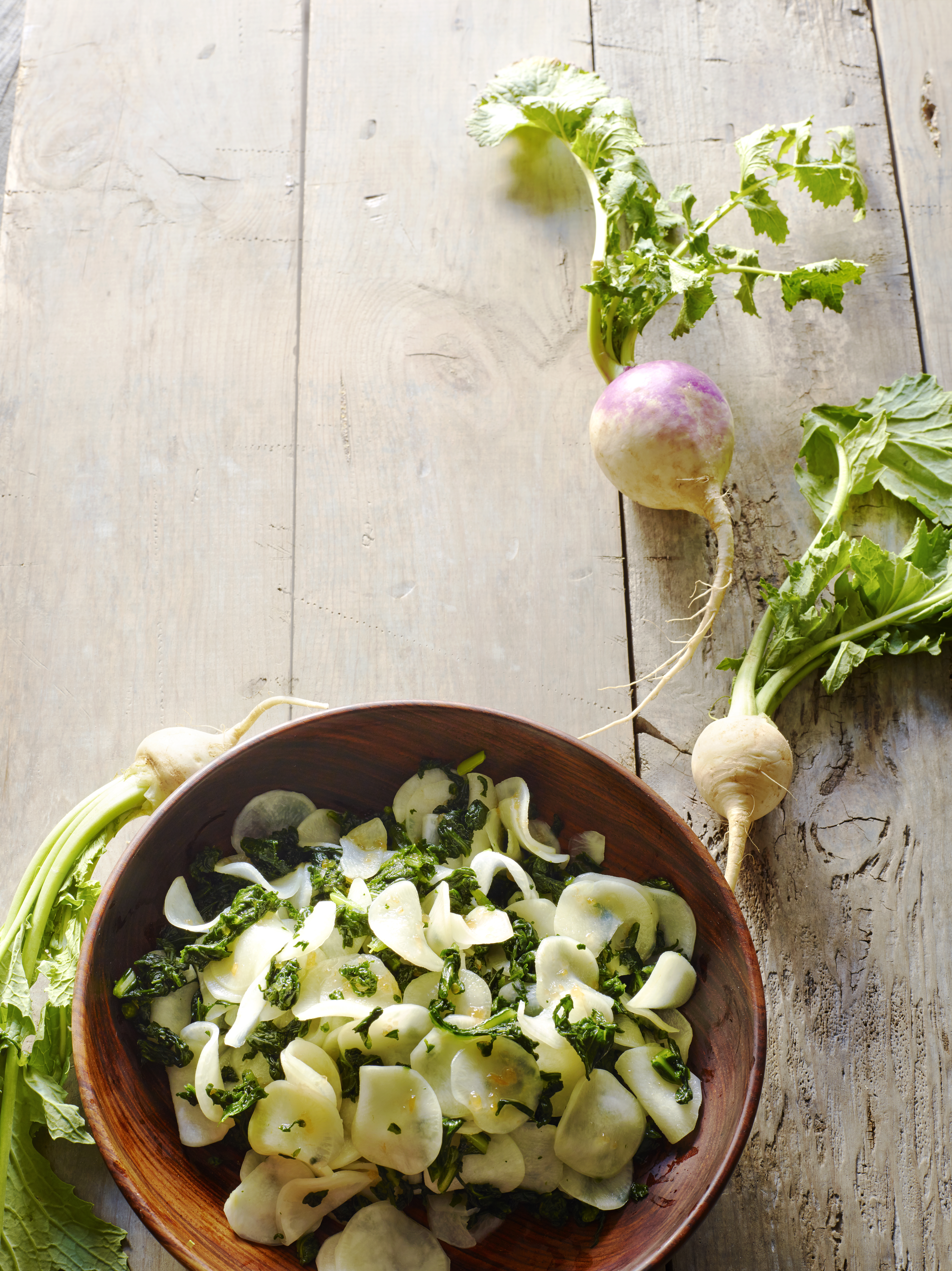 pickled-turnip-and-turnip-greens-salad
