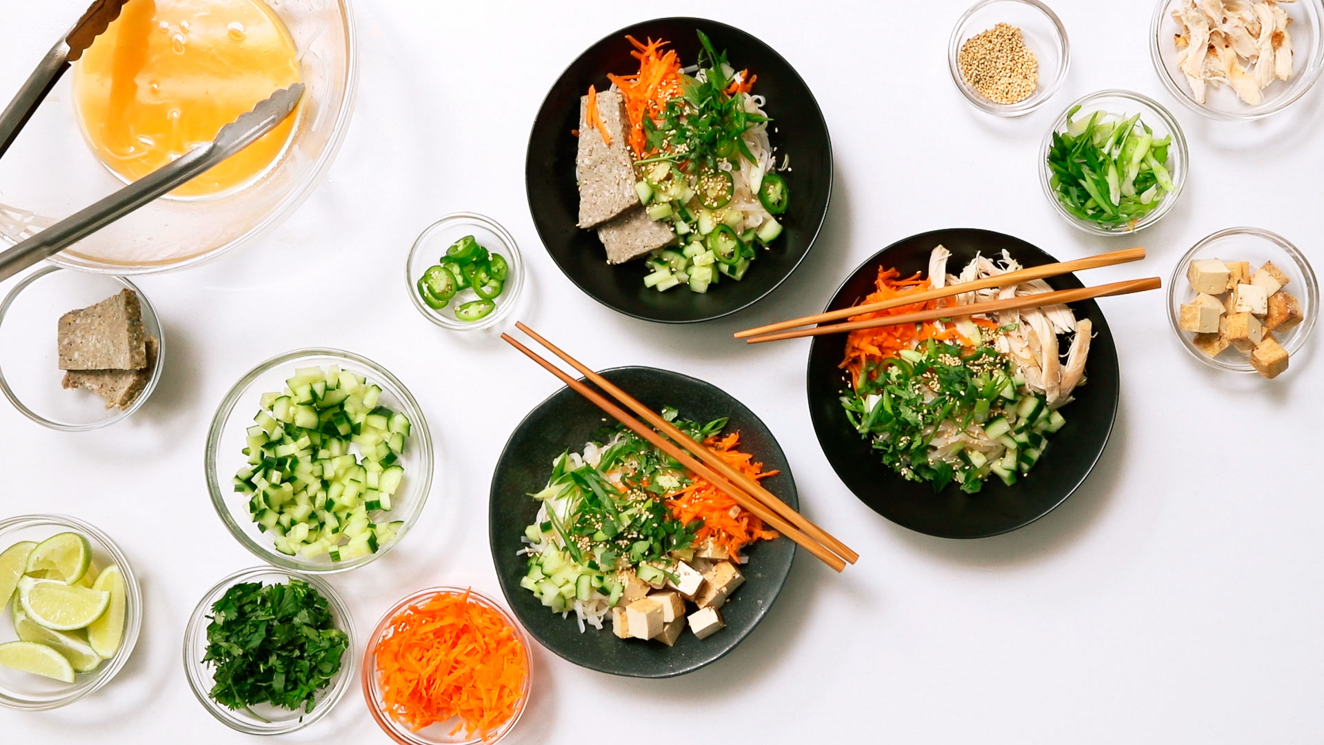 How to Make Bánh Mì Noodle Bowls