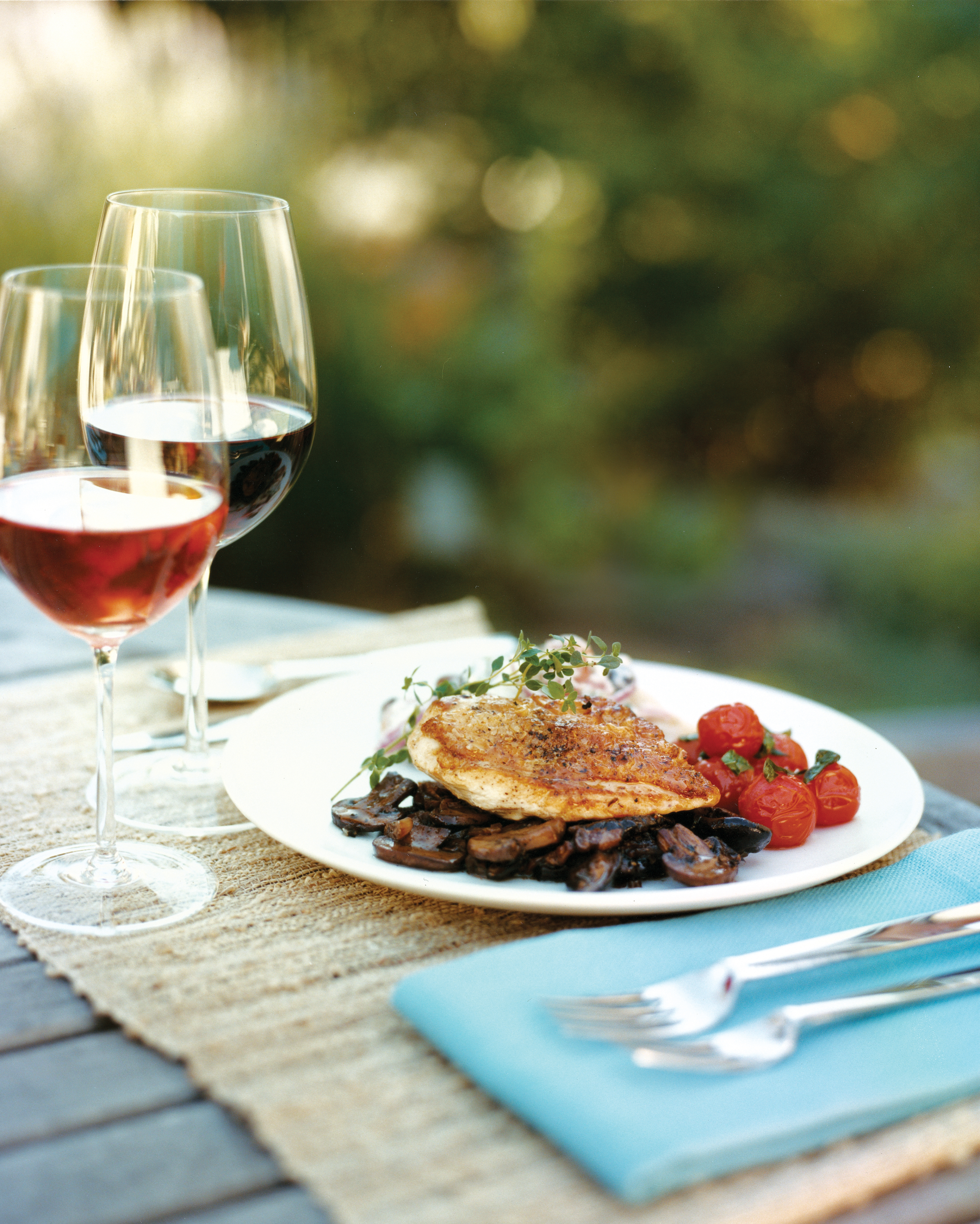 pan-roasted-chicken-on-bacon-mushroom-ragout