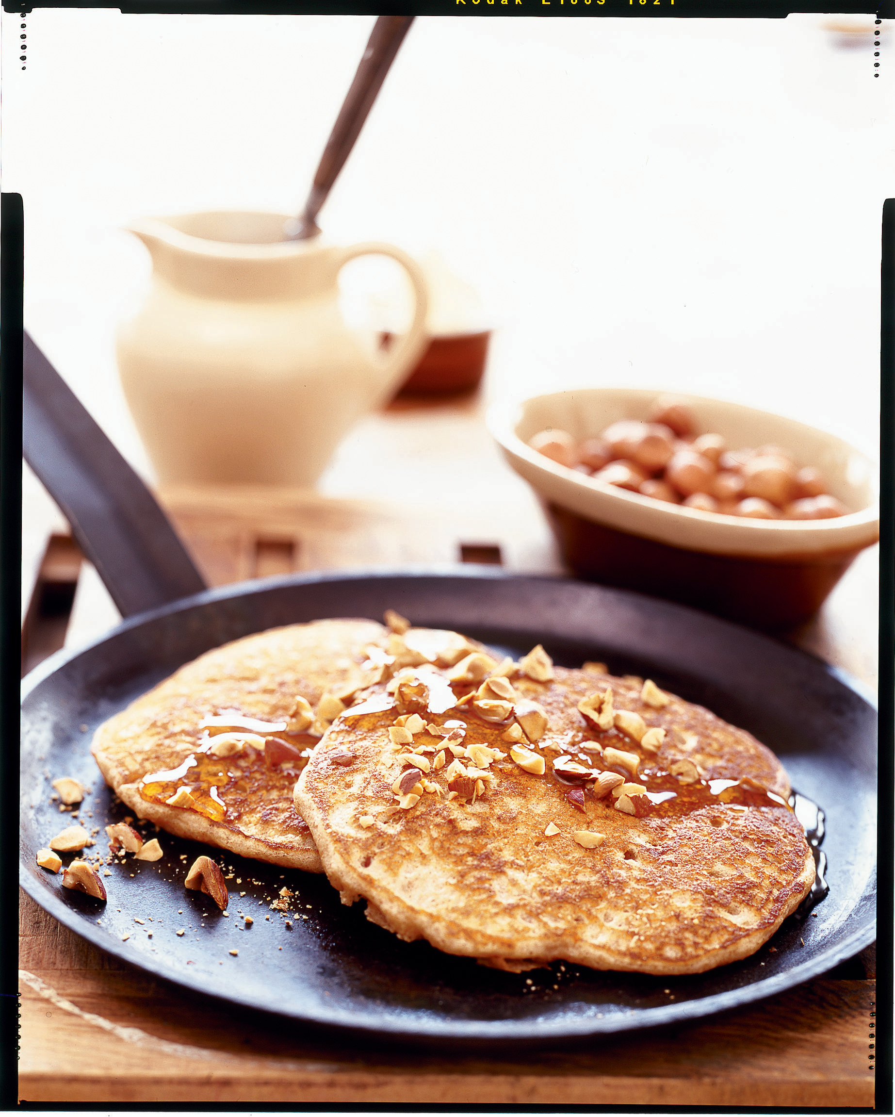 Cinnamon-Hazelnut Pancakes