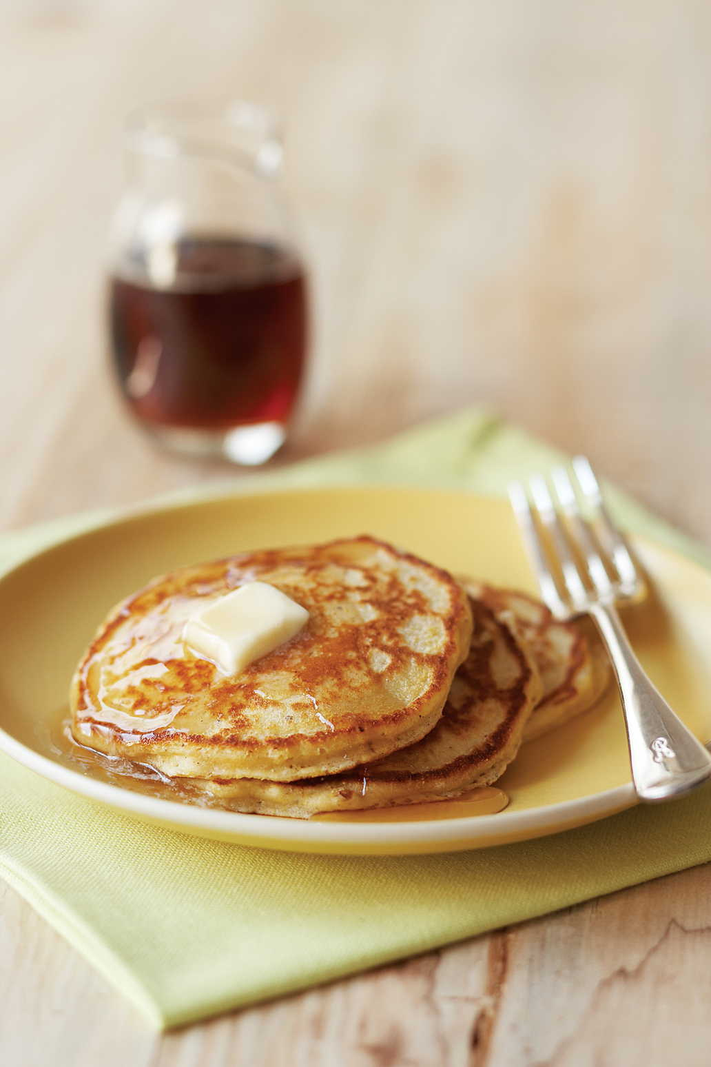 hazelnut-cornmeal-pancakes