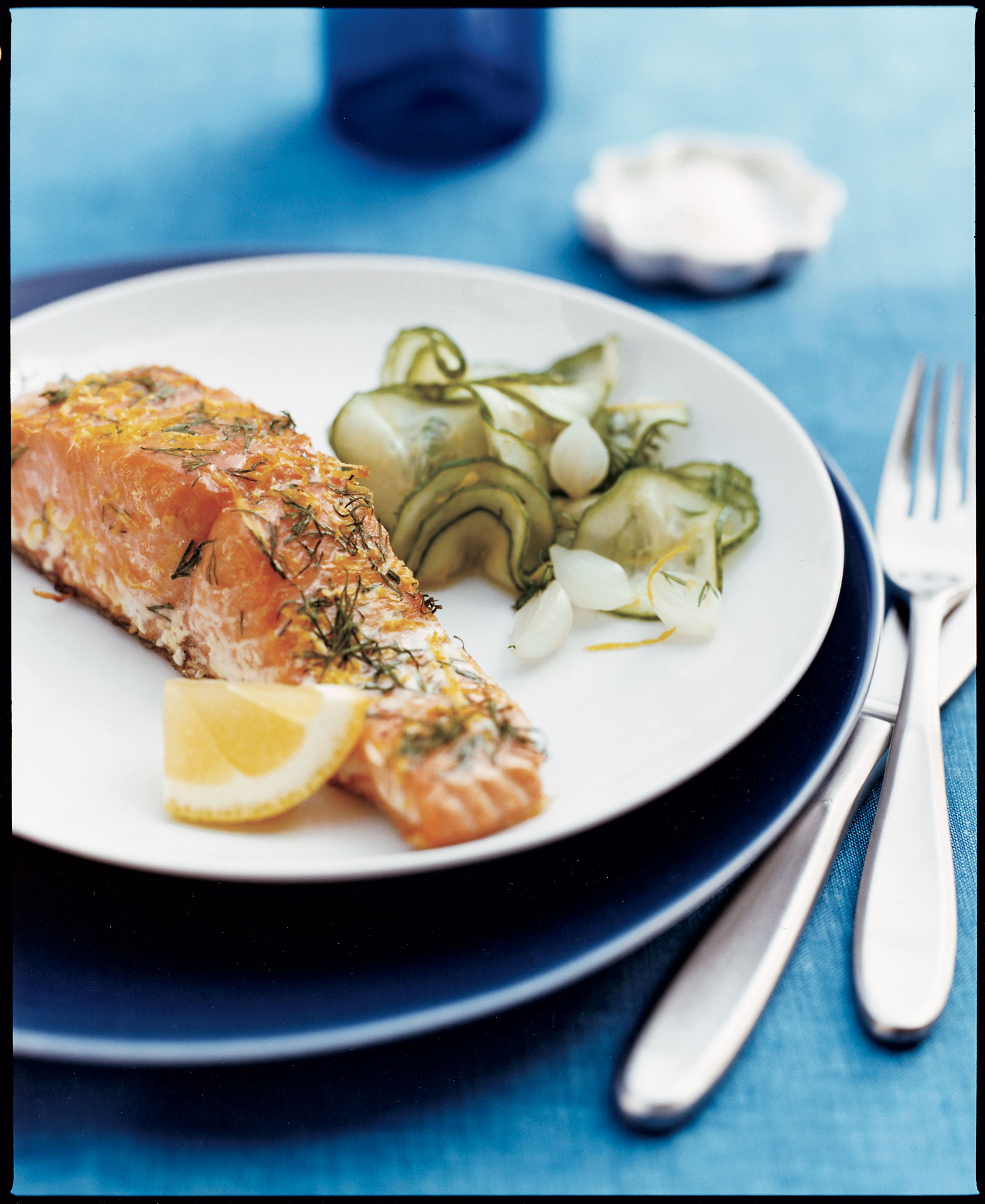 grilled-lemon-dill-salmon-with-cucumber-salad
