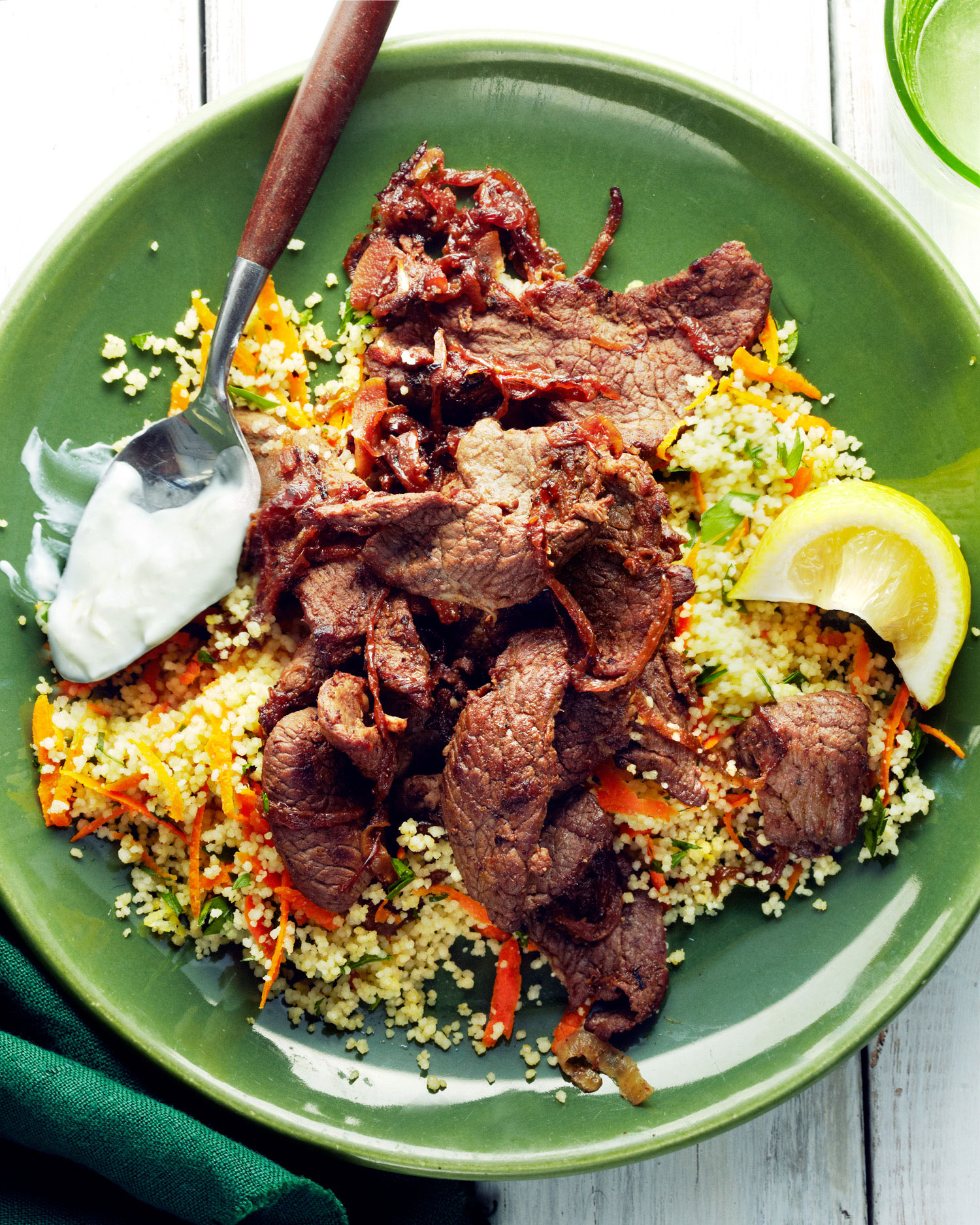 F&F Indian: Lamb Shawarma with Couscous (0712)