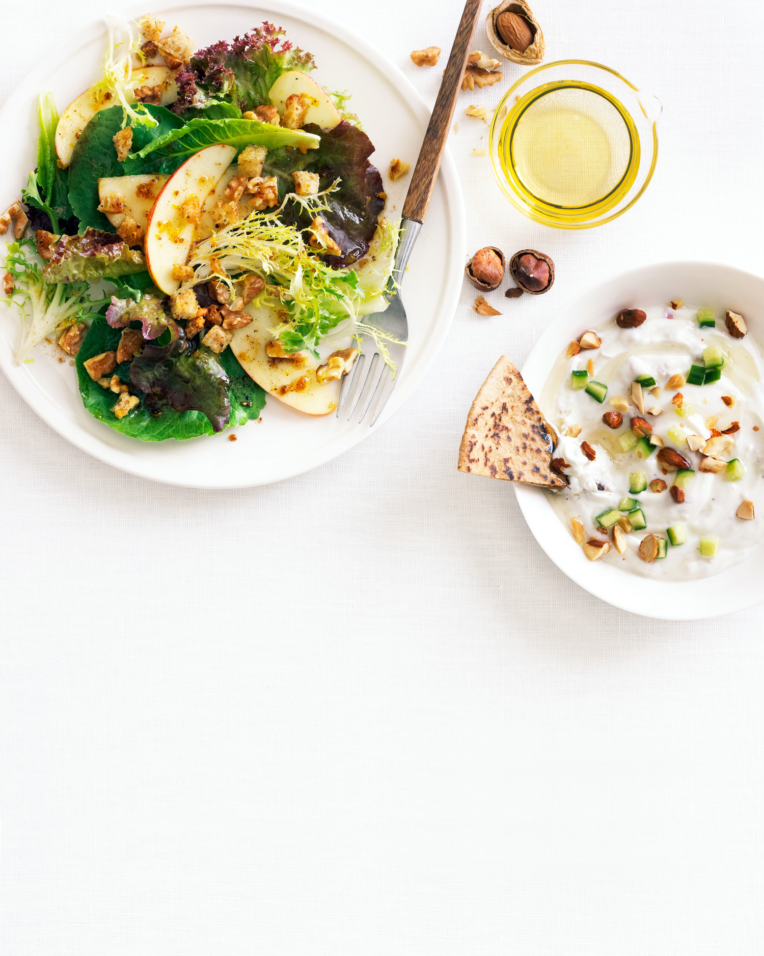 fall-green-salad-with-apples-nuts-and-pain-depice-dressing