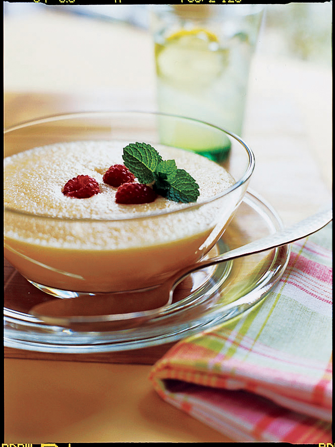 Summer-Fruit Soup, Grilled Chicken and Nectarine Salad, and other June favorites