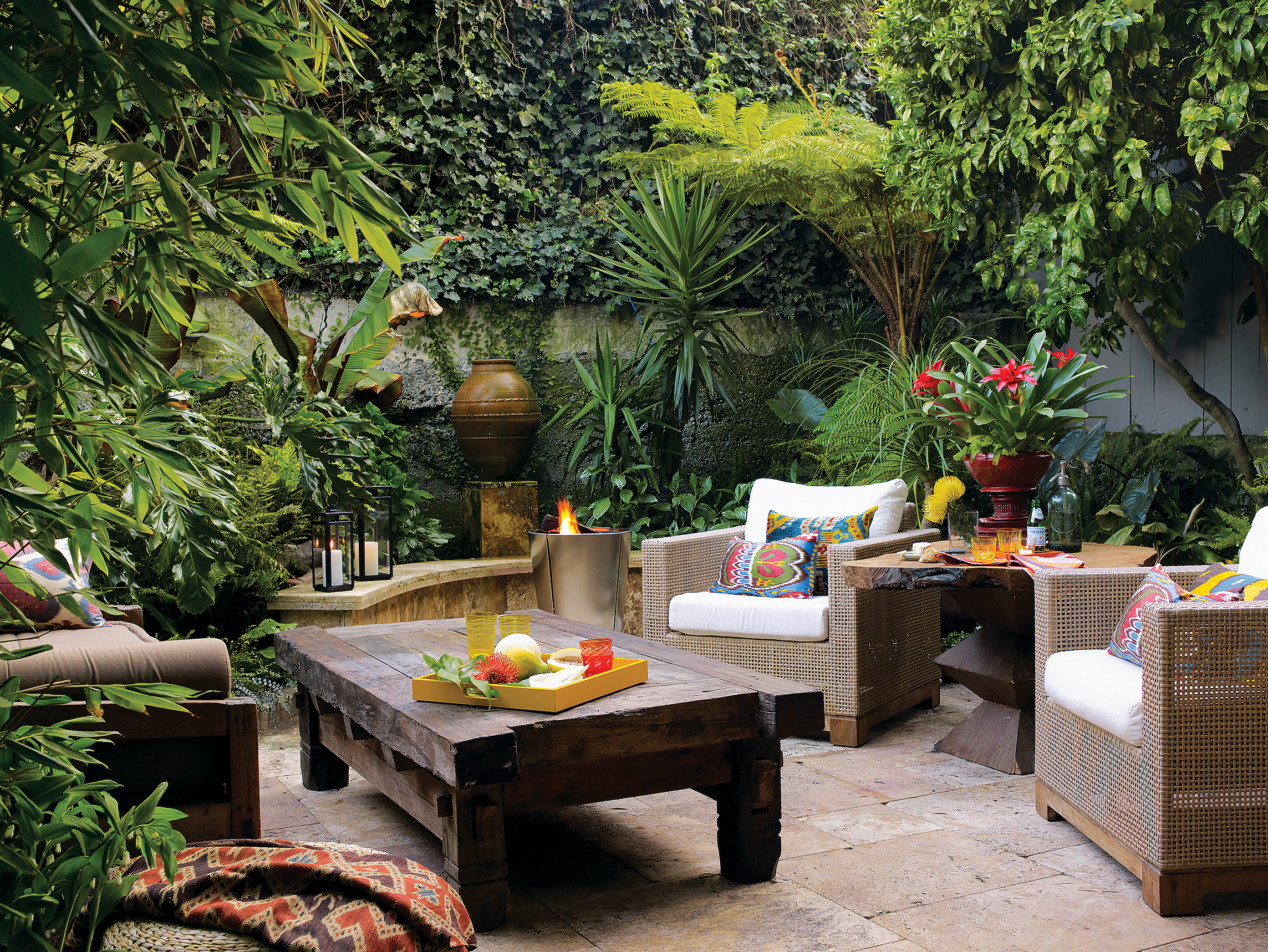 Move your indoors outside