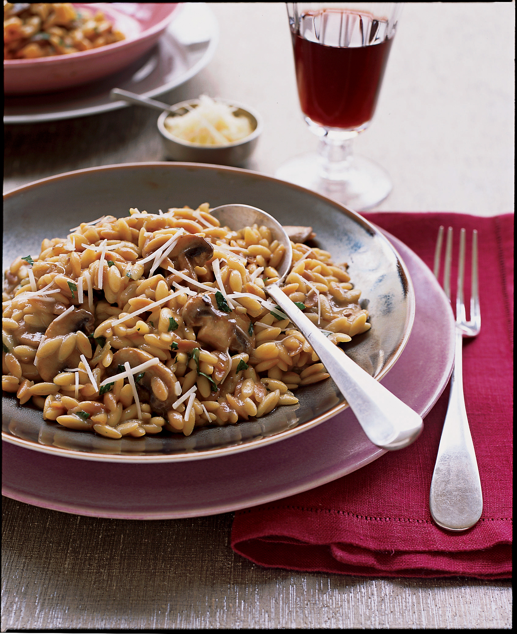 mushroom-orzo-risotto