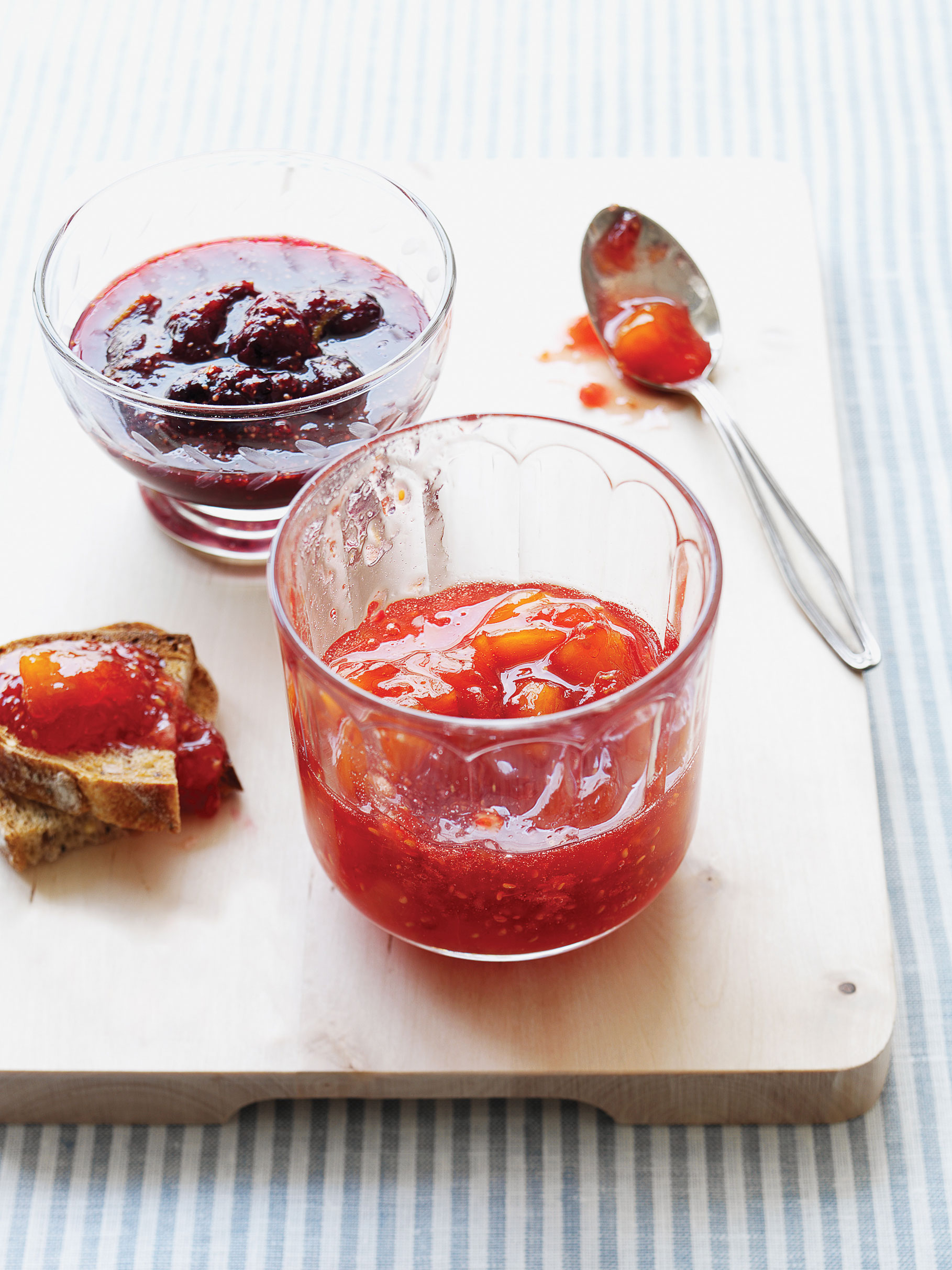 Peach-raspberry-lavender Jam