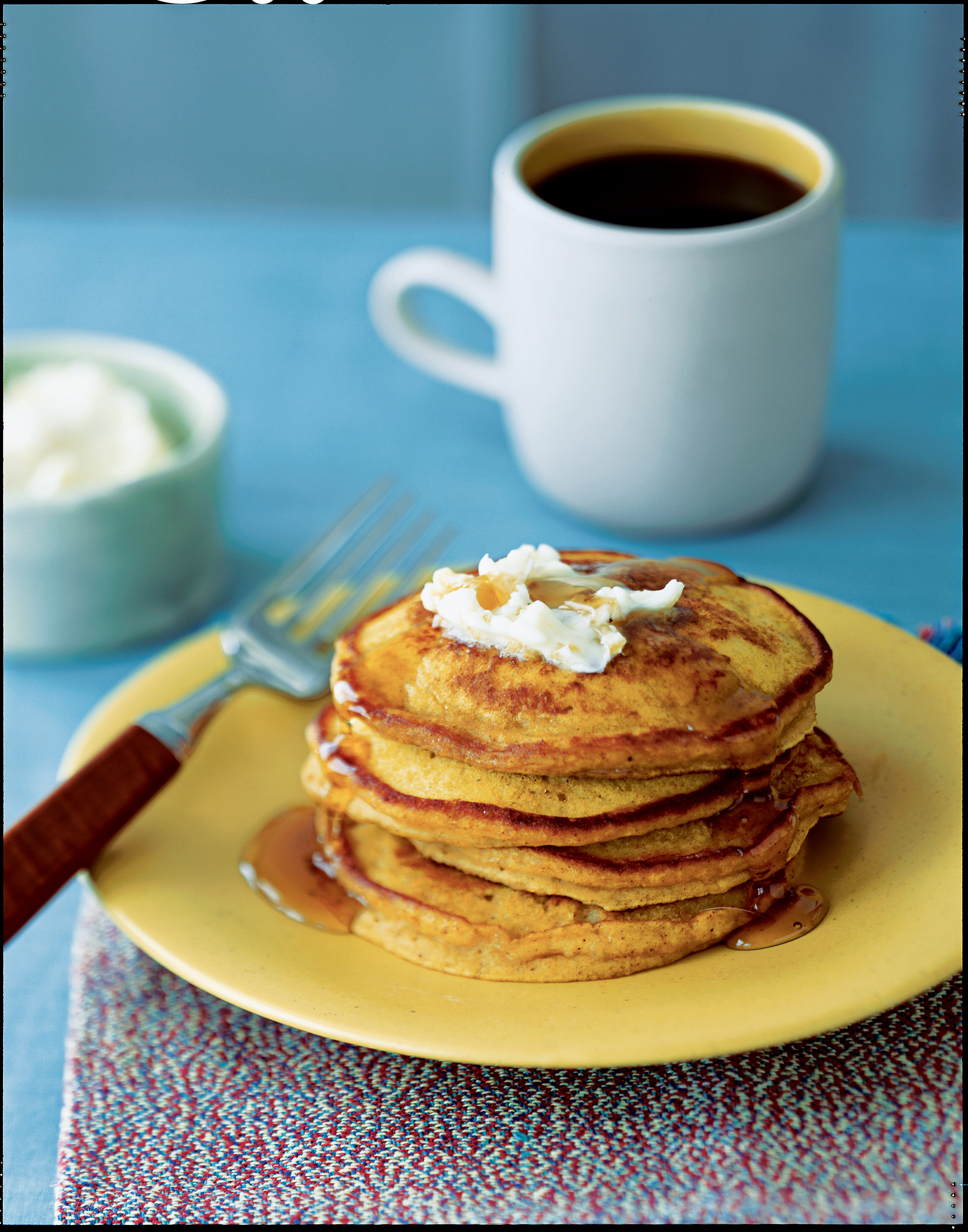 pumpkin-ginger-pancakes-with-ginger-butter