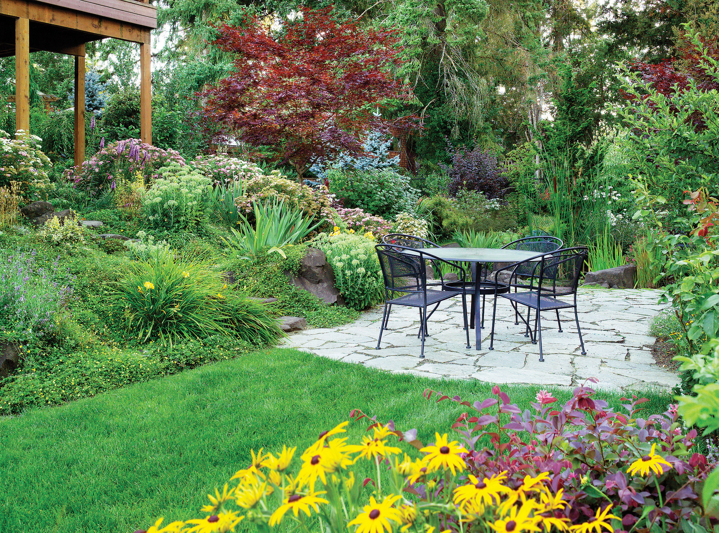 4 Solutions for a Sloped Yard - Sunset Magazine - Sunset Magazine