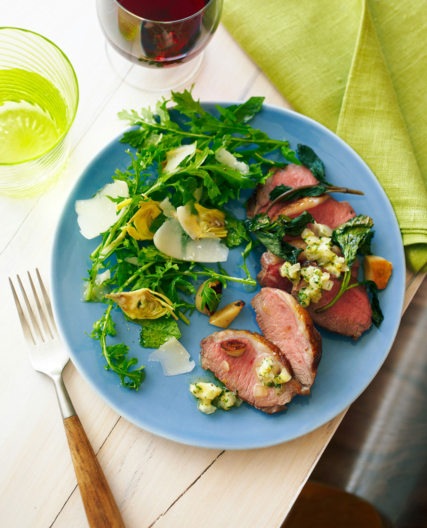 artichokes-with-mint-and-lemon