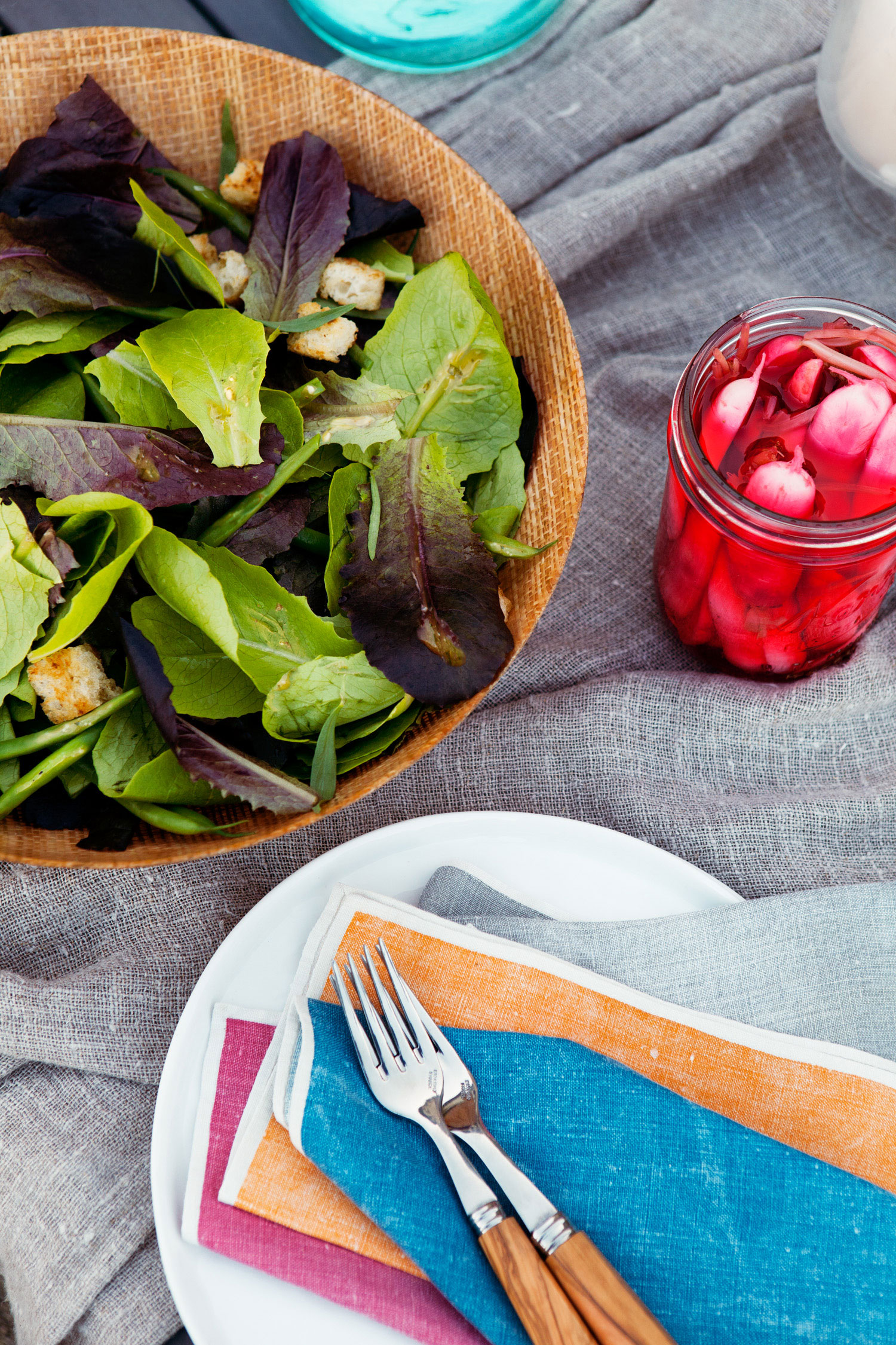 green-bean-caesar-salad-with-baby-romaine-lettuces