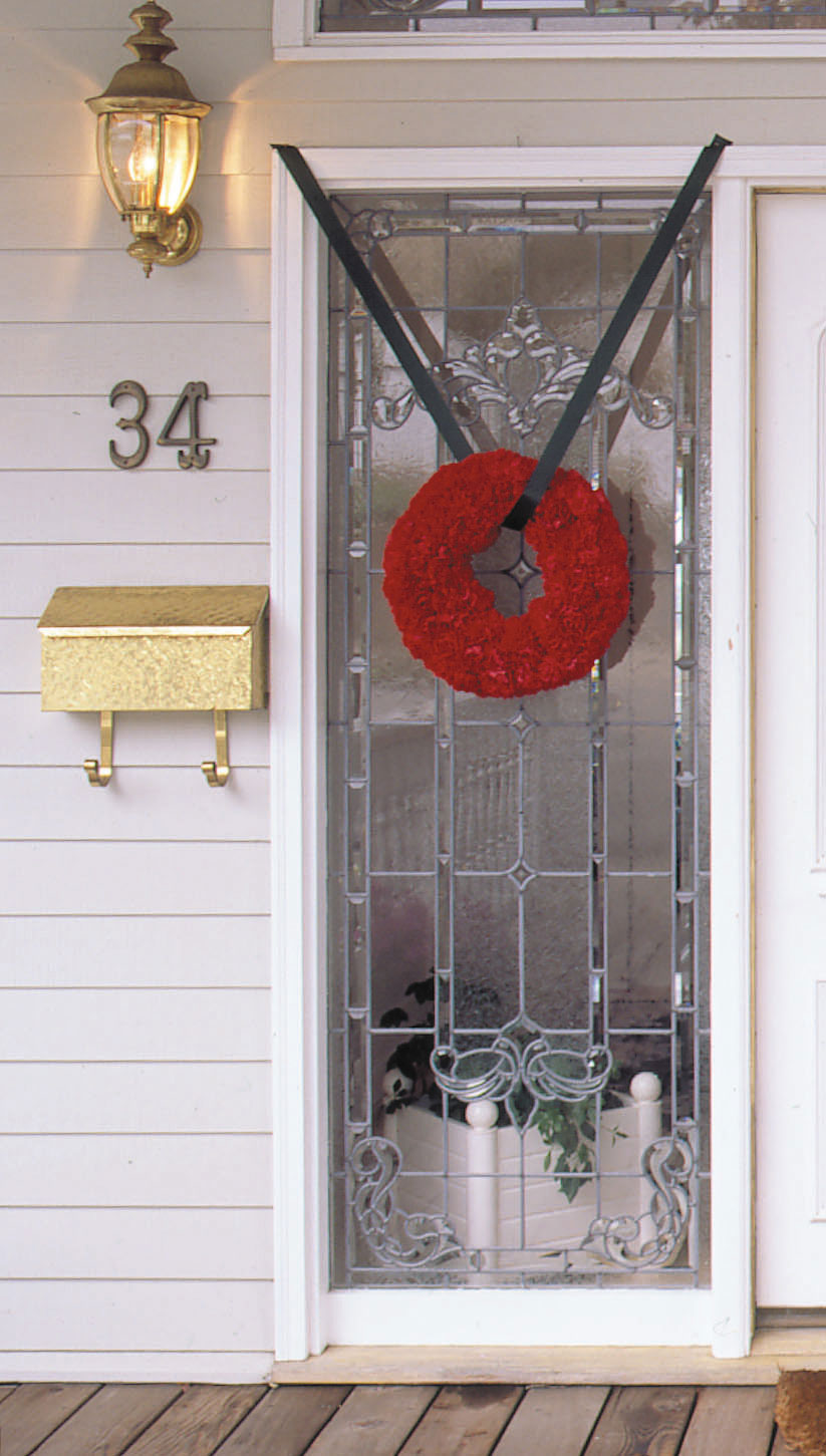 Bold and Beautiful Carnation Wreath