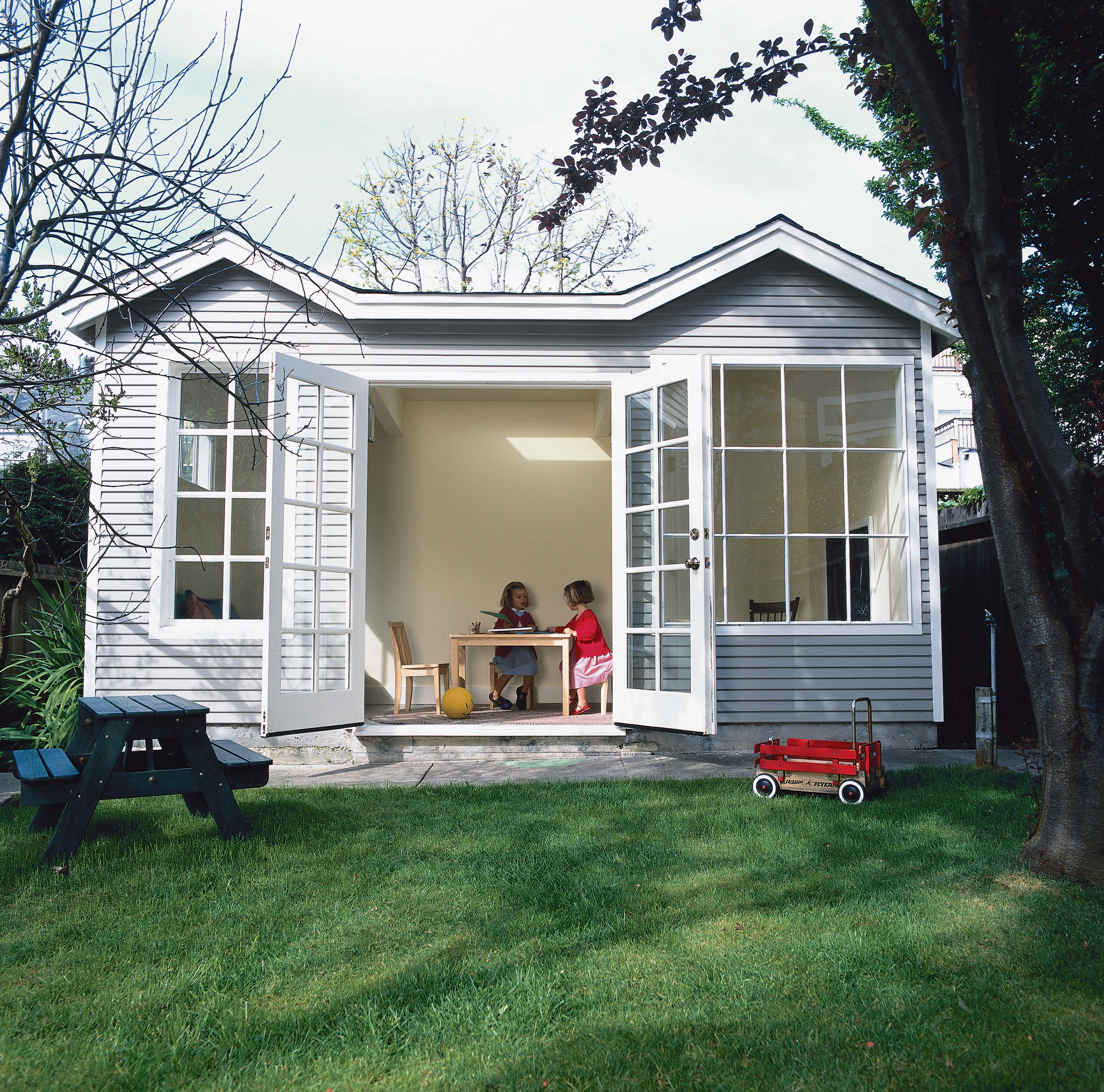 Pigeon Coop Becomes a Playhouse