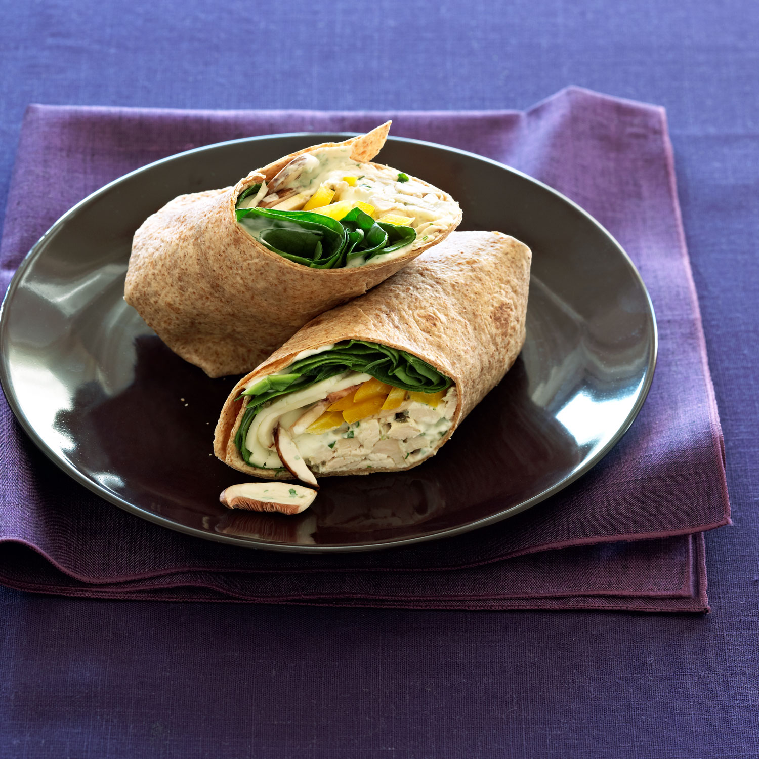 green-goddess-chicken-wraps