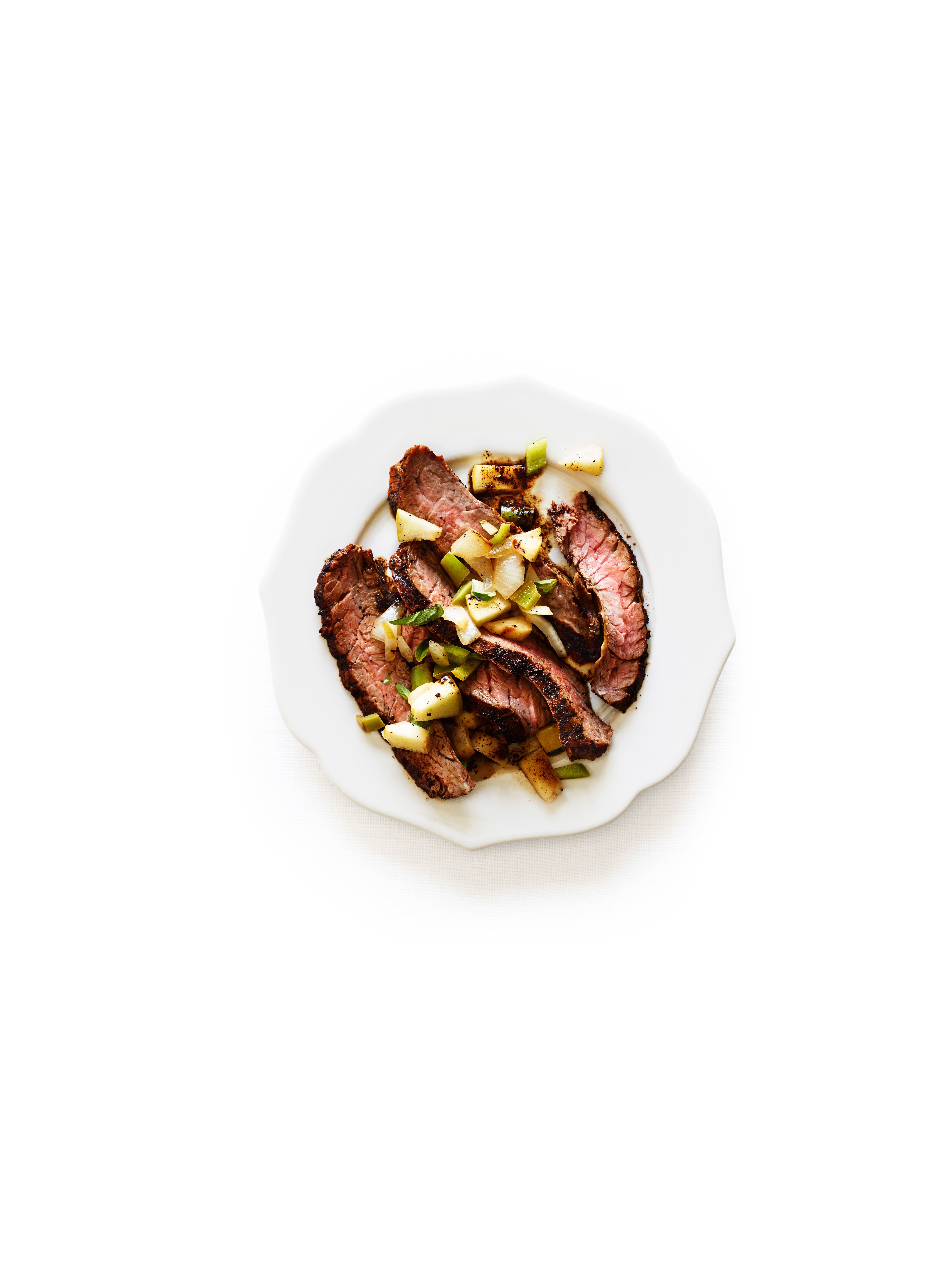 coffee-and-ancho-chile-skirt-steak-with-green-chile-apple-relish