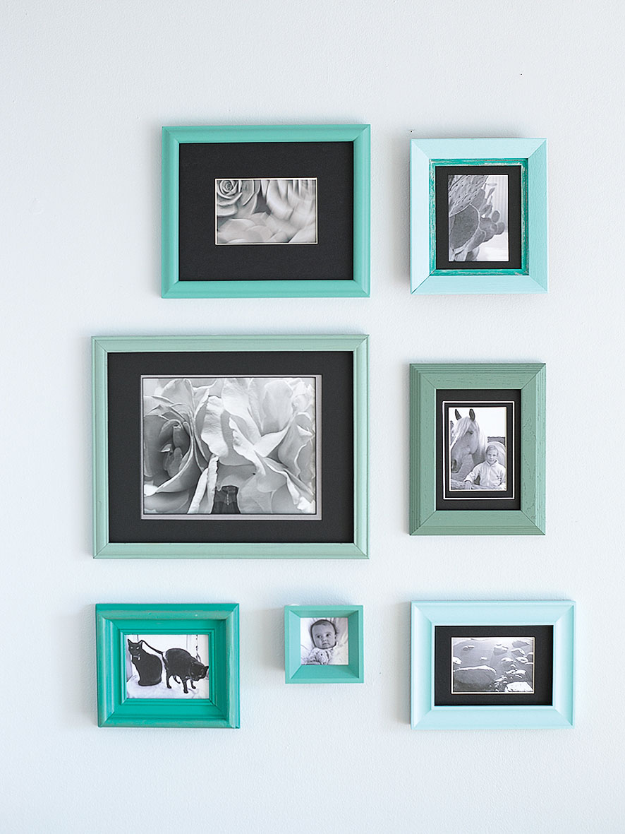 How to Create Colorfully Framed Photos