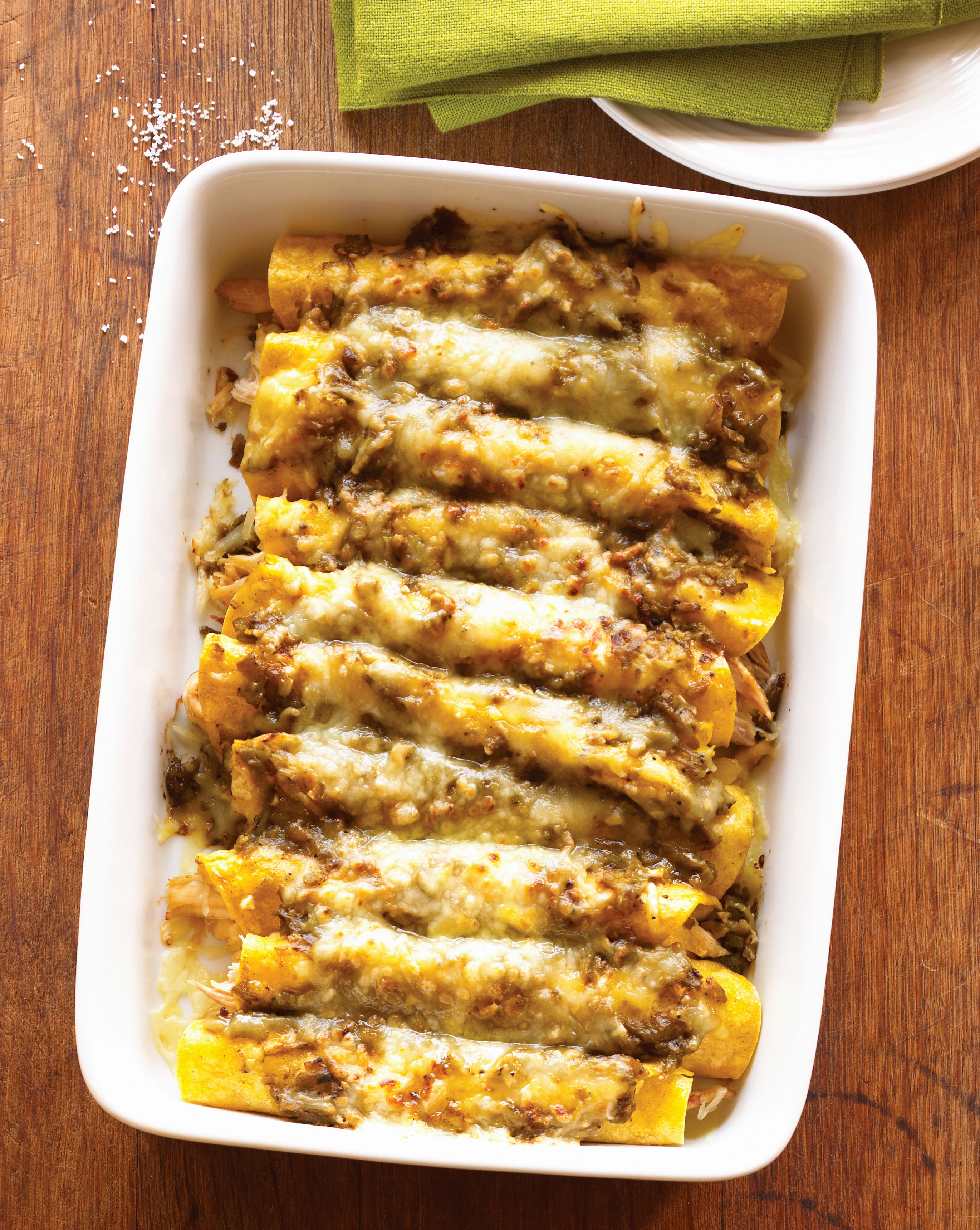 green-chile-chicken-enchiladas