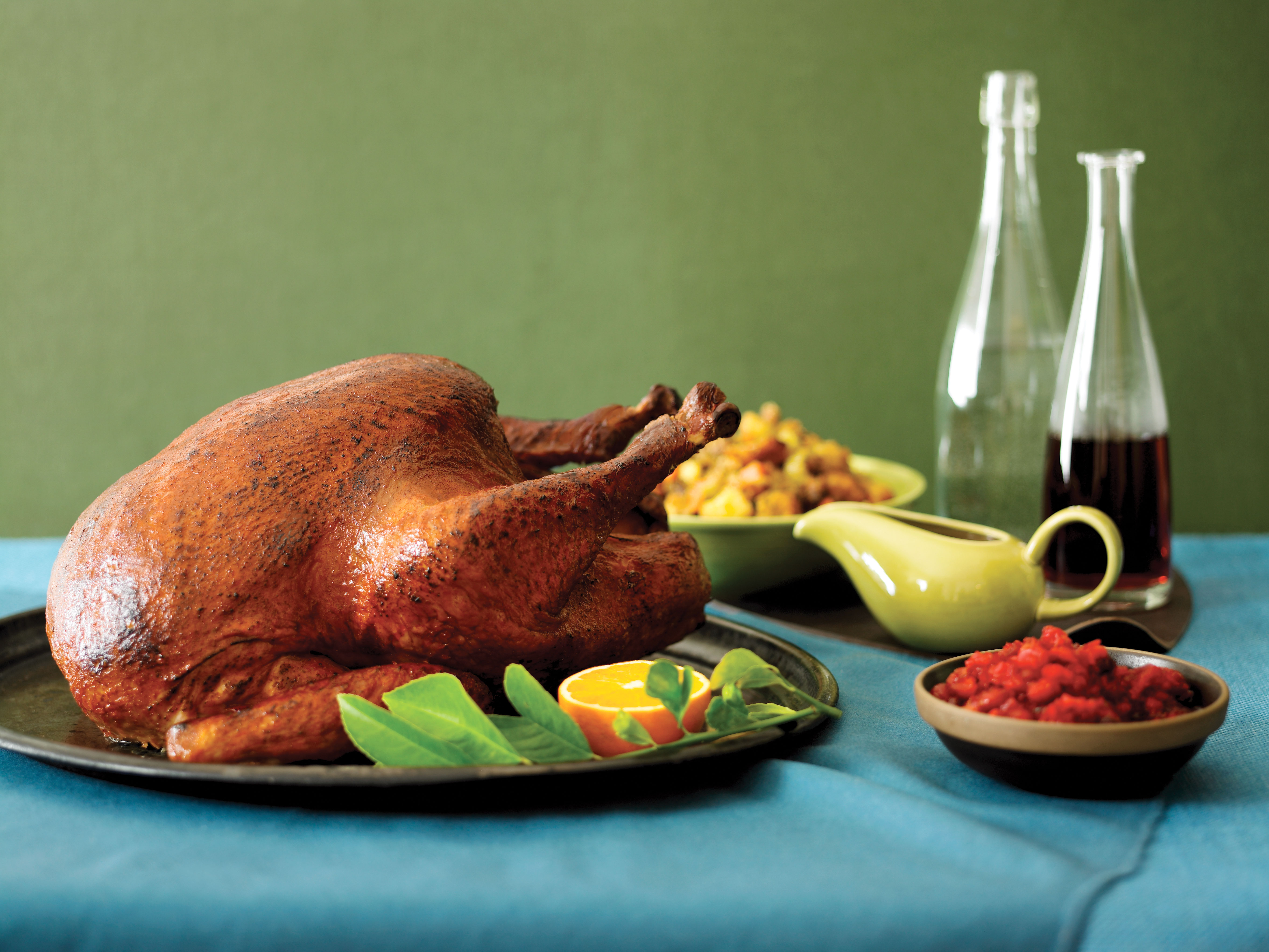 barbecued-glazed-turkey