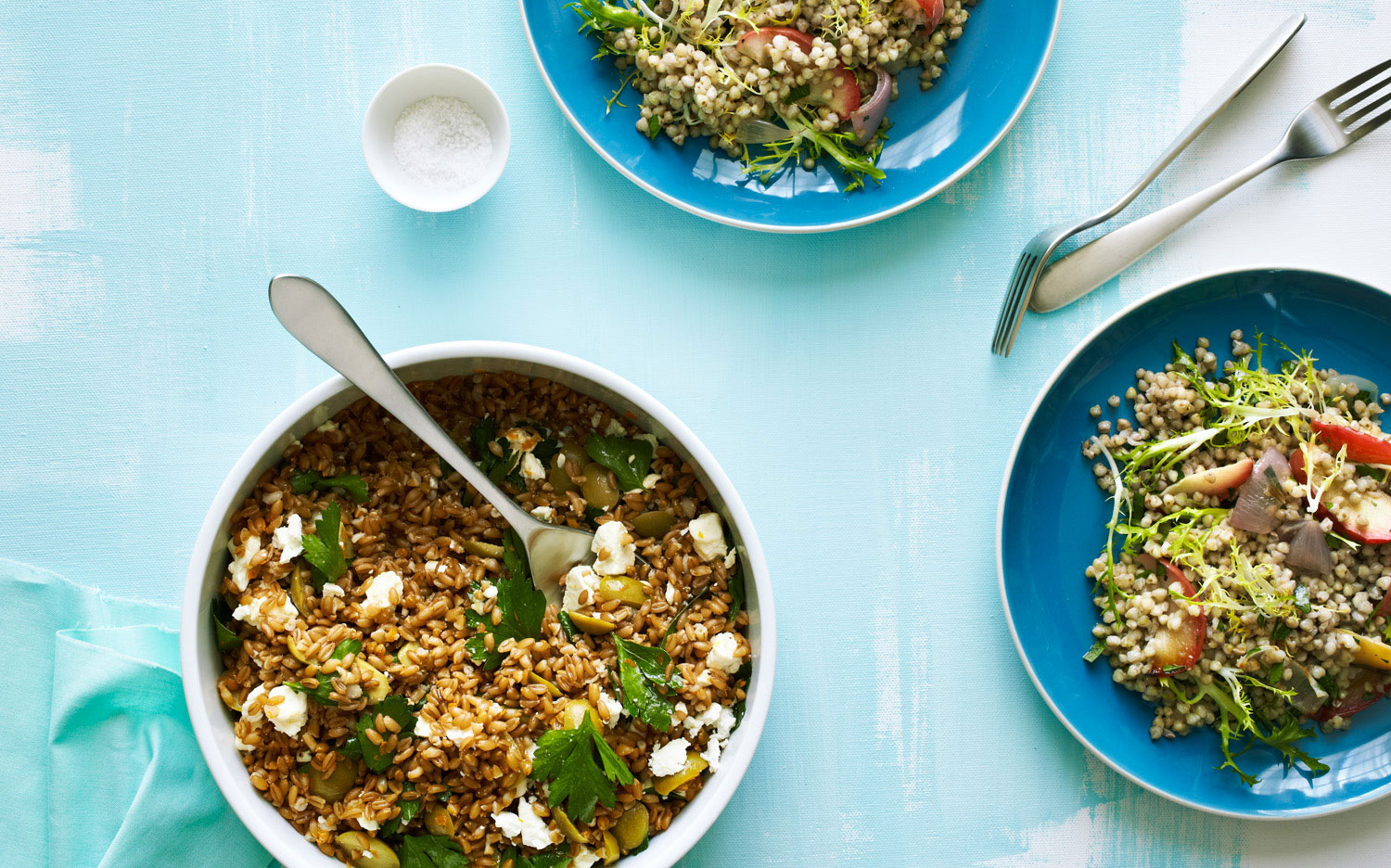 farro-green-olive-and-feta-salad