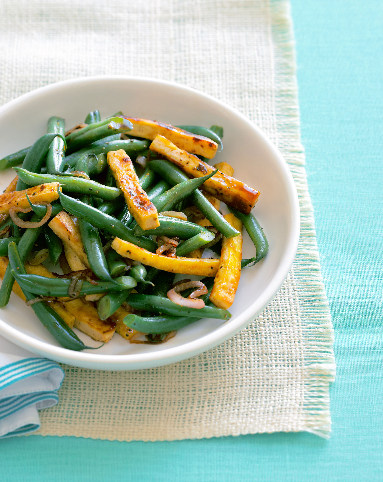 black-pepper-tofu-and-green-beans