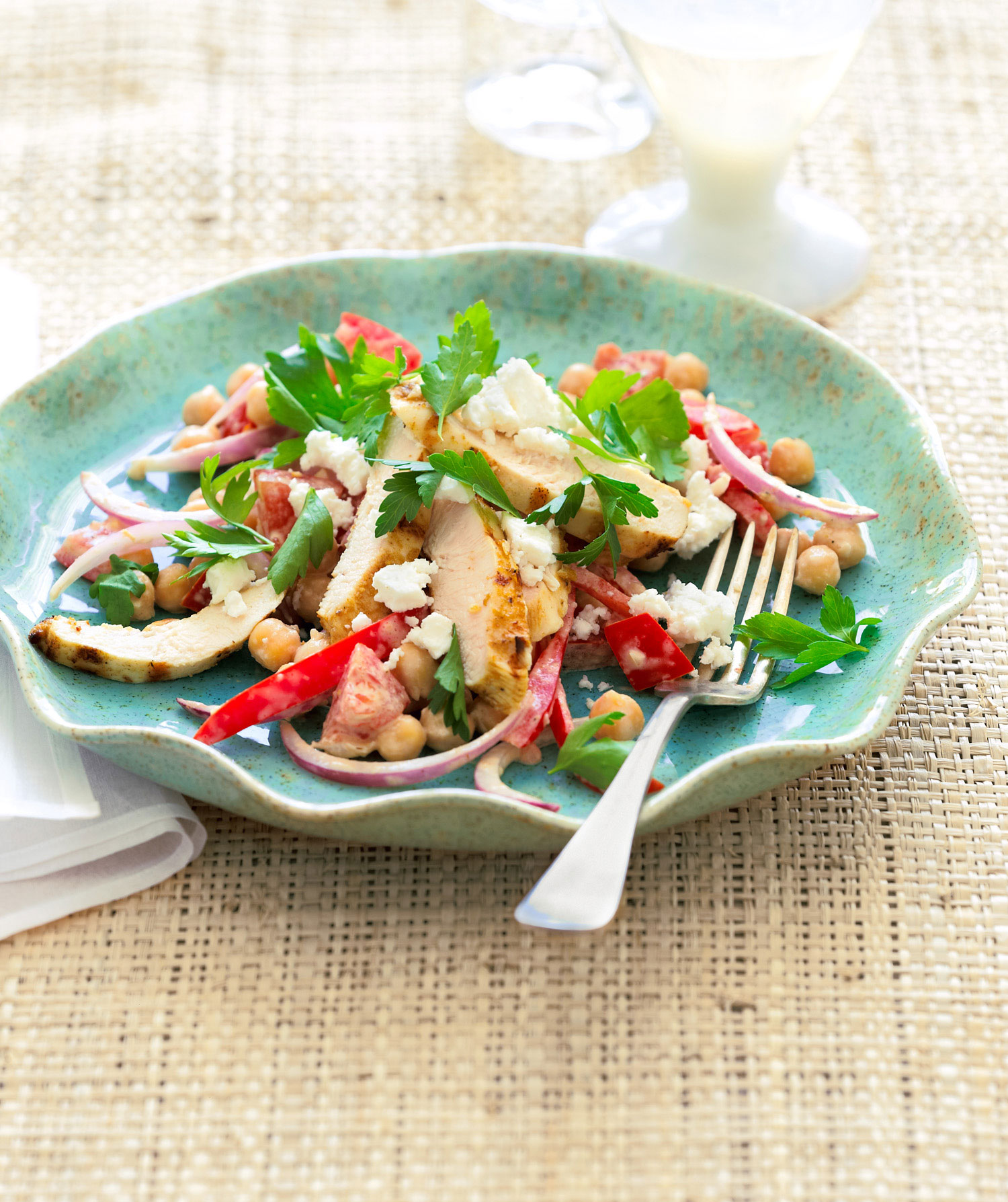 grilled-chicken-greek-salad